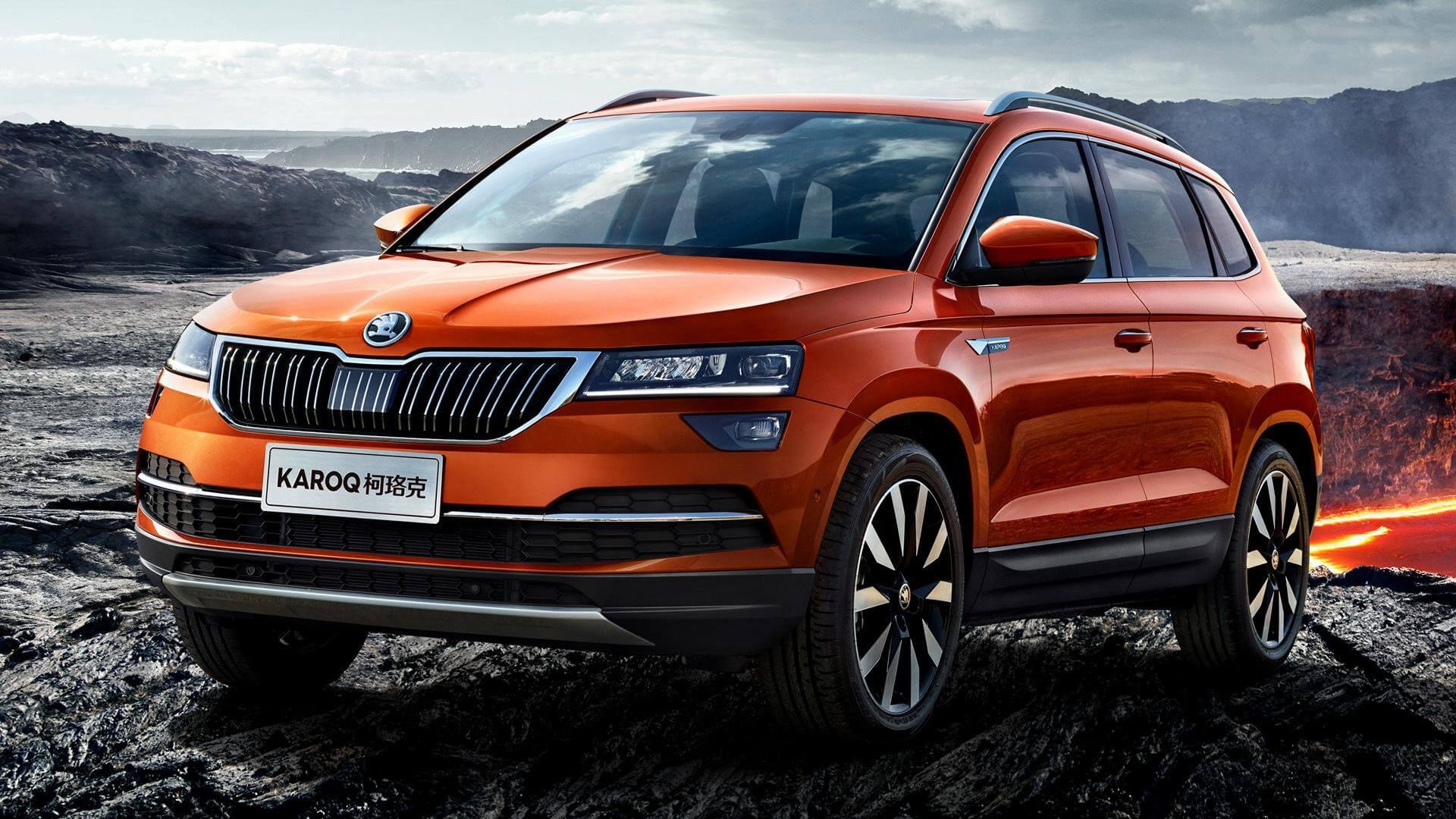 Skoda Karoq, Updated Skoda, Crossover for China, 2021, 1920x1080 Full HD Desktop