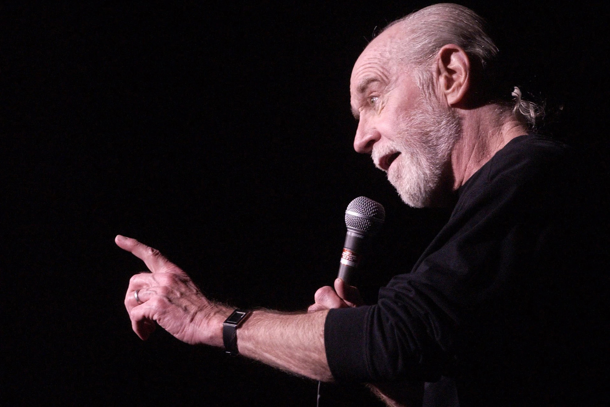 George Carlin, Dirtiest Word, Taxes, 2000x1340 HD Desktop