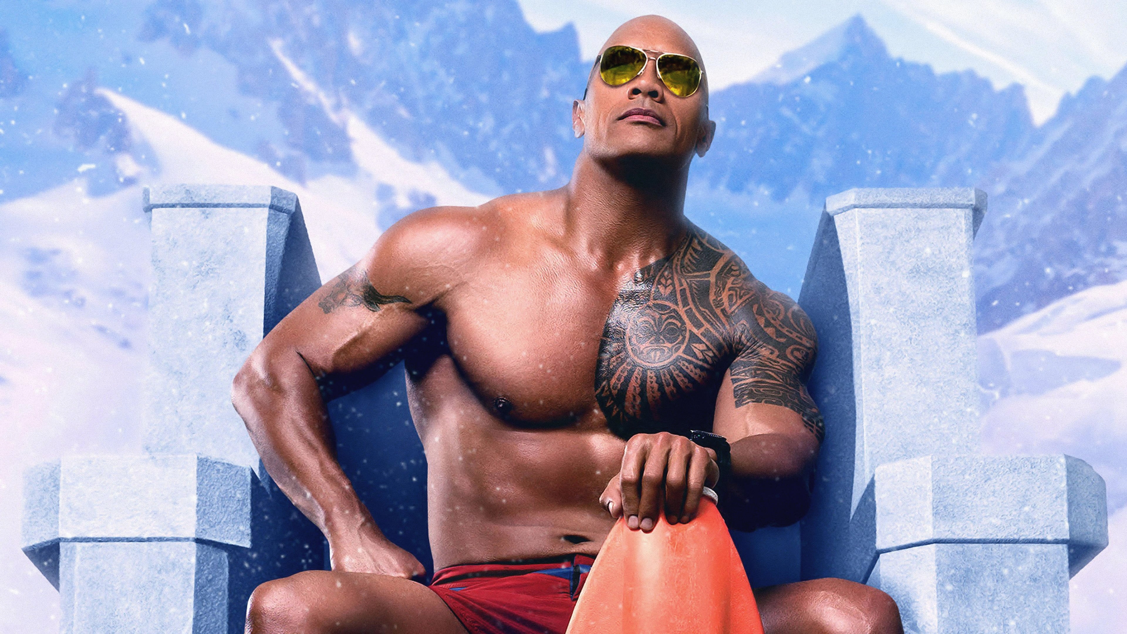 Baywatch movie, Backdrops, Movie scenes, The Movie Database, 3840x2160 4K Desktop