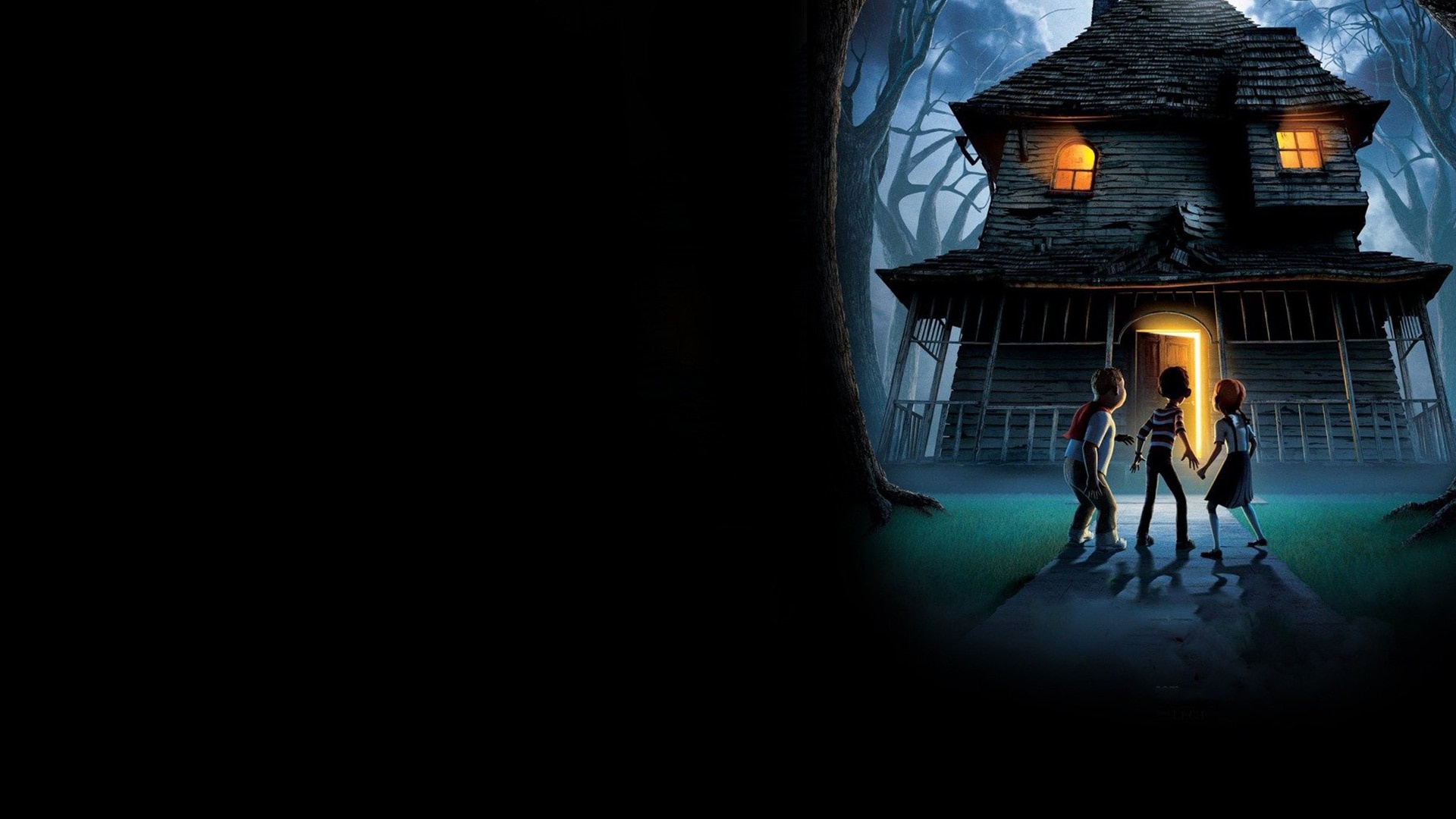 Monster House, USA Network, Popular animated movie, Family entertainment, 1920x1080 Full HD Desktop