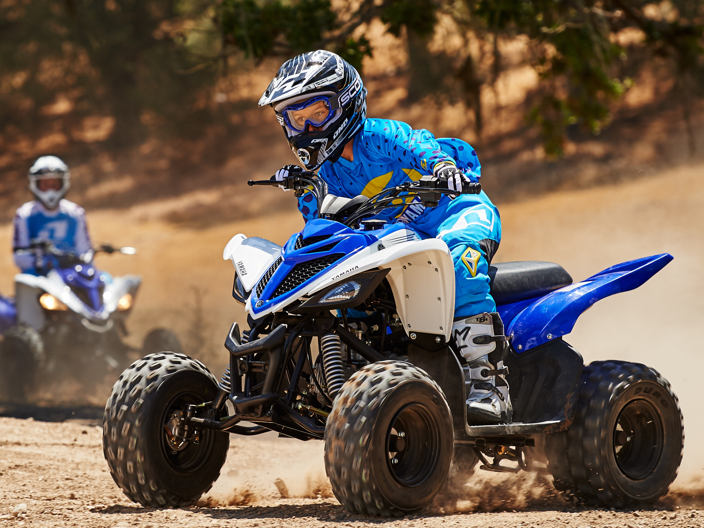 Yamaha YFM90R 2016 CE, Youth ATV, Powerful engine, Off-road adventure, 2400x1800 HD Desktop