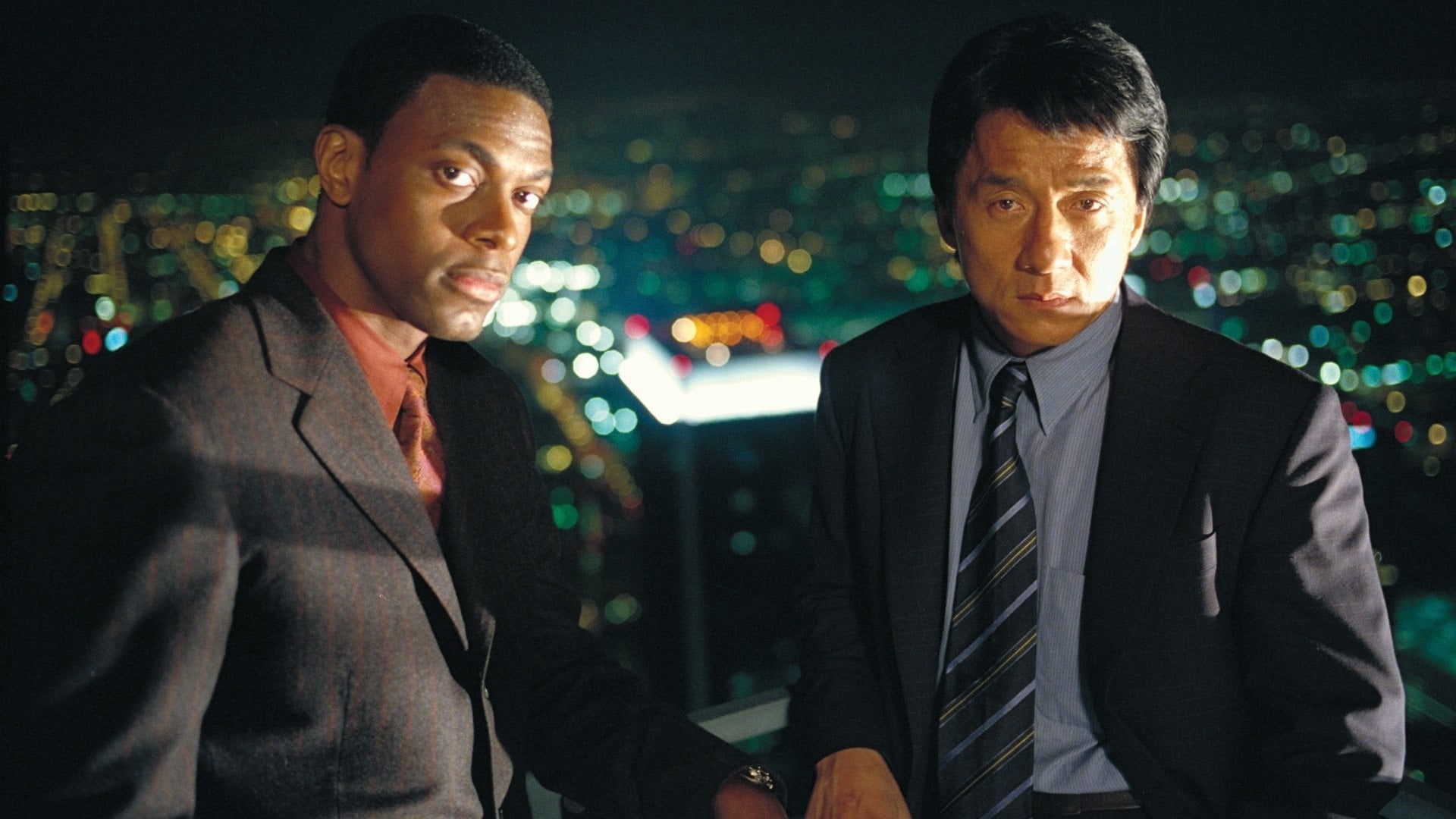 Rush Hour, Action-packed sequel, Thrilling backdrop, Intense suspense, 1920x1080 Full HD Desktop