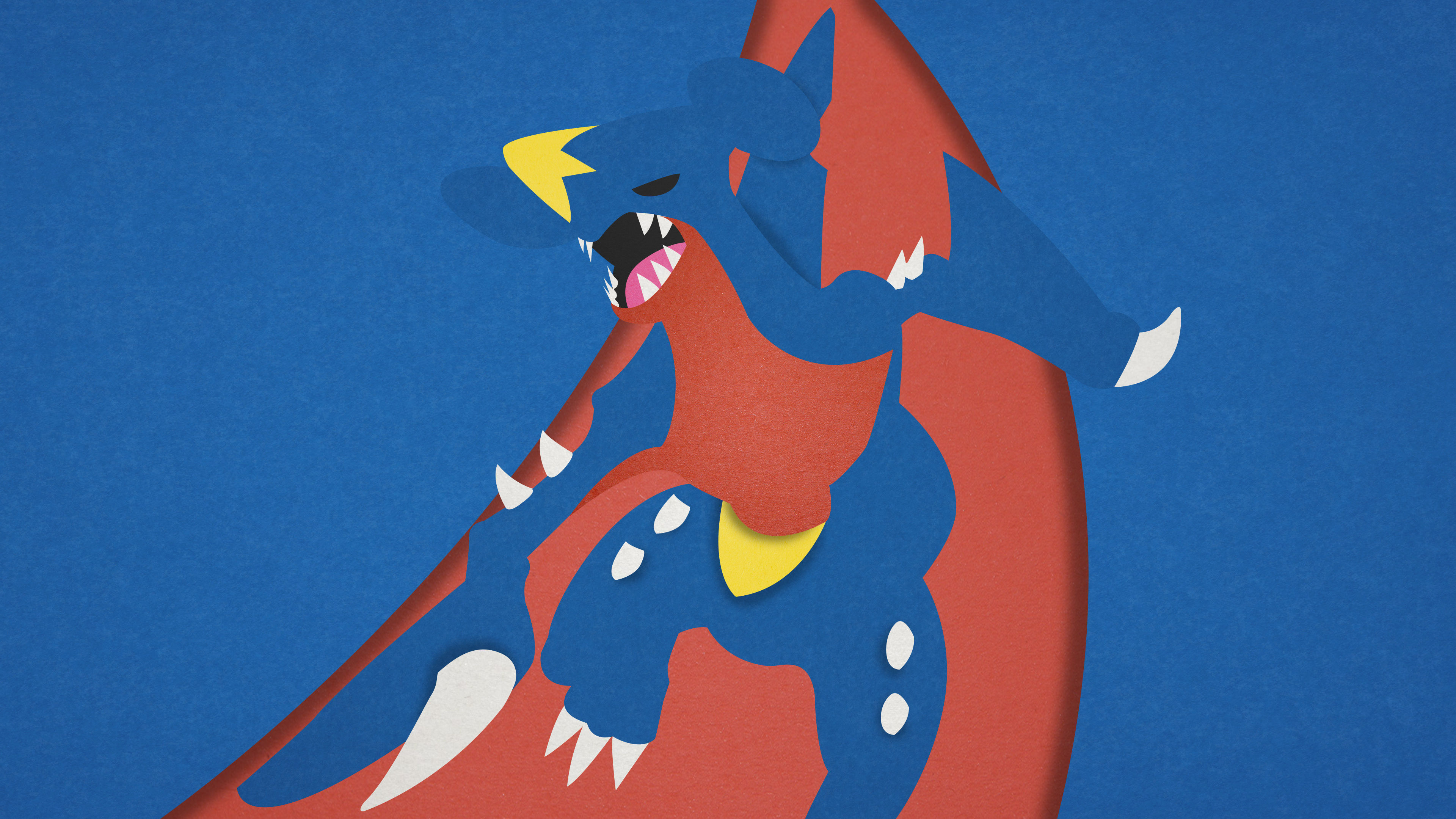 Garchomp wallpapers, Gaming backgrounds, Dragon Pokmon, Fierce competitor, 3840x2160 4K Desktop