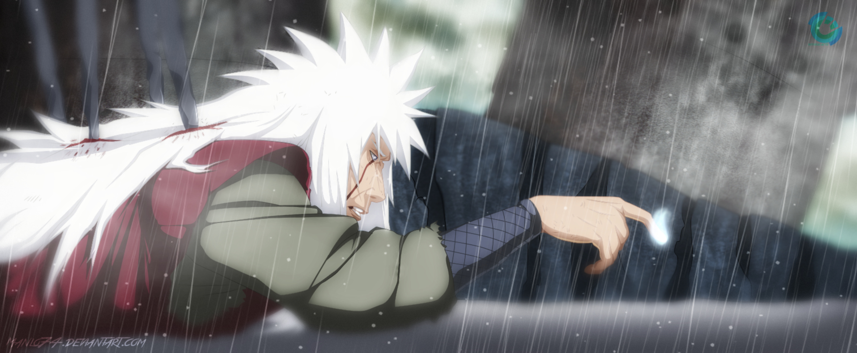 Jiraiya, Naruto HD wallpaper, Background image, 3000x1240 Dual Screen Desktop