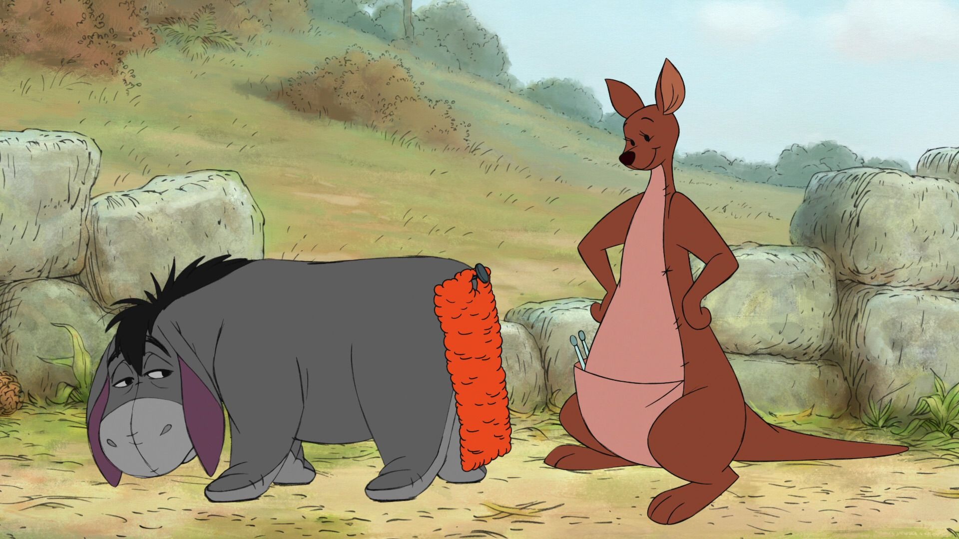 Kanga, Winnie the Pooh 2011, Disney screencaps, Cute cartoon drawings, 1920x1080 Full HD Desktop