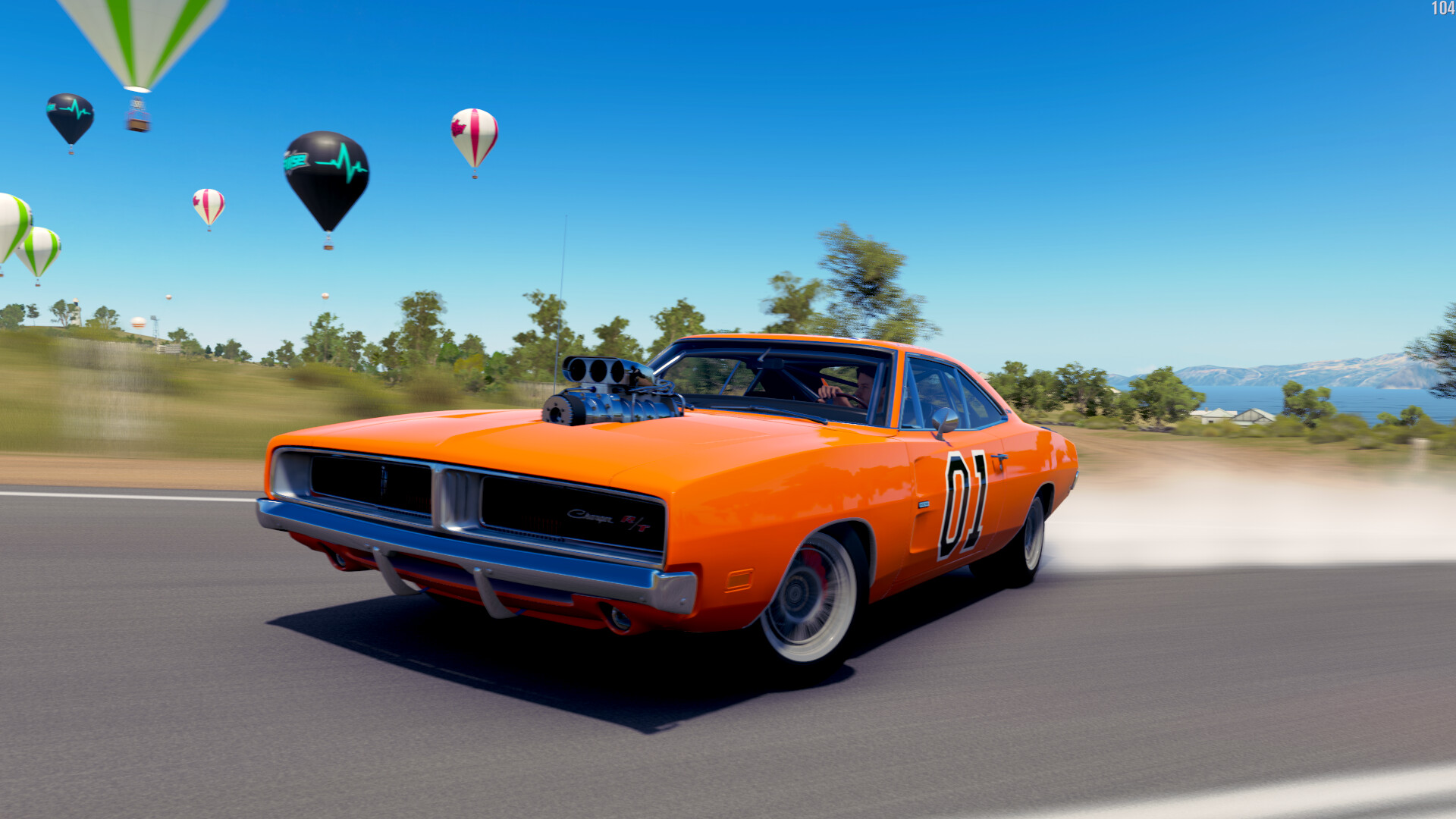 Forza Horizon 4, General Lee Car Wallpaper, 1920x1080 Full HD Desktop