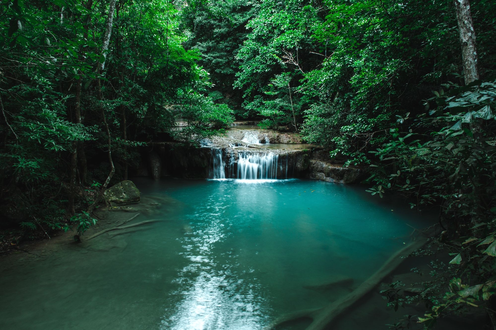 Erawan National Park, Halal-friendly trip, Must-see attractions, Thailand, 2000x1340 HD Desktop