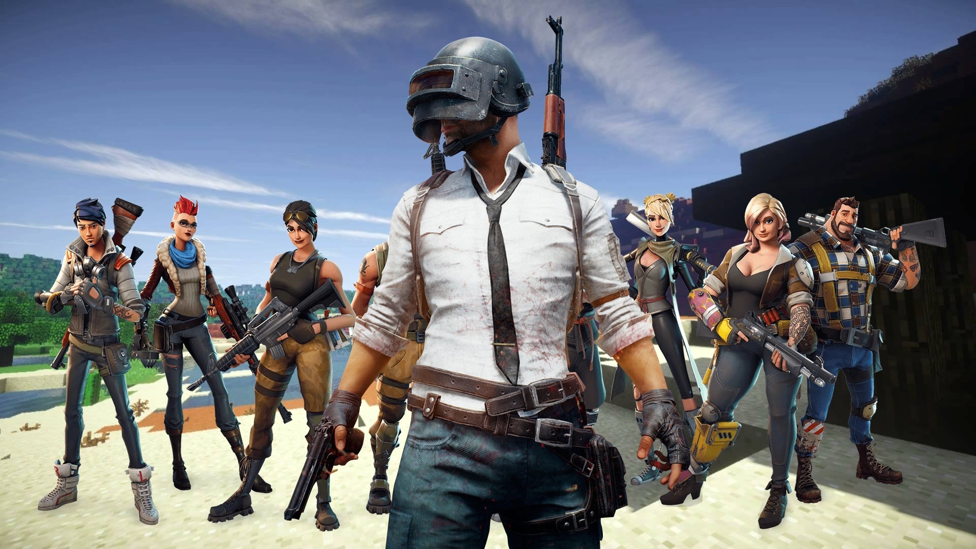 Battle Royale Game, Best of 2019, Gamers Navy, Gaming, 1920x1080 Full HD Desktop