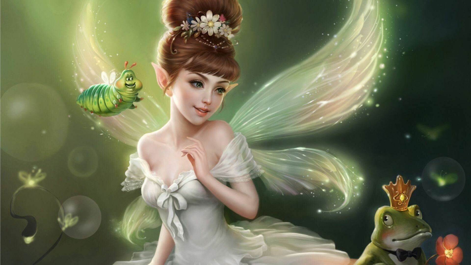 Amazing fairies, Magical beings, Spellbinding charm, Fantasy world, 1920x1080 Full HD Desktop