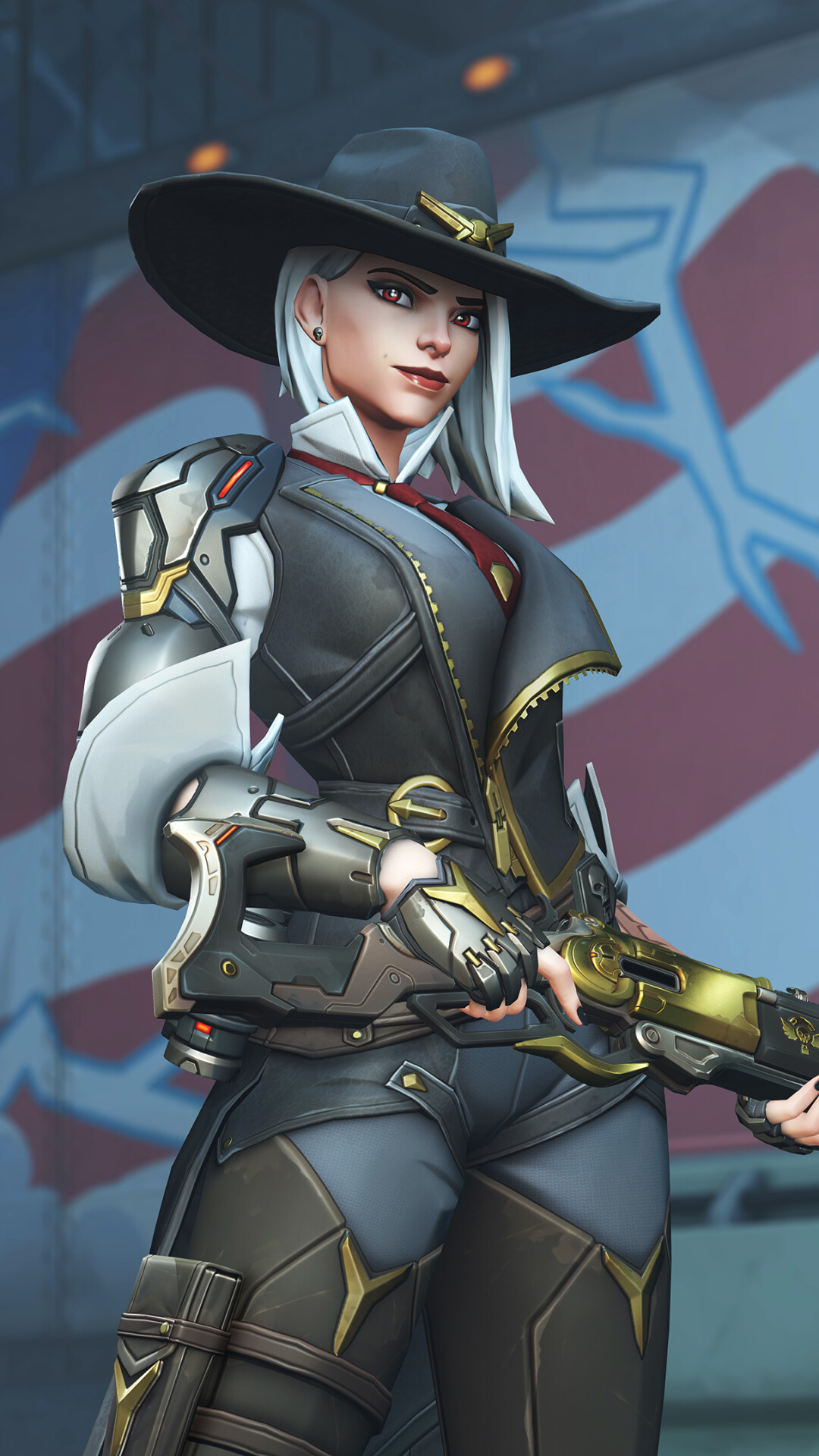 Ashe, Overwatch Wallpaper, 1080x1920 Full HD Phone