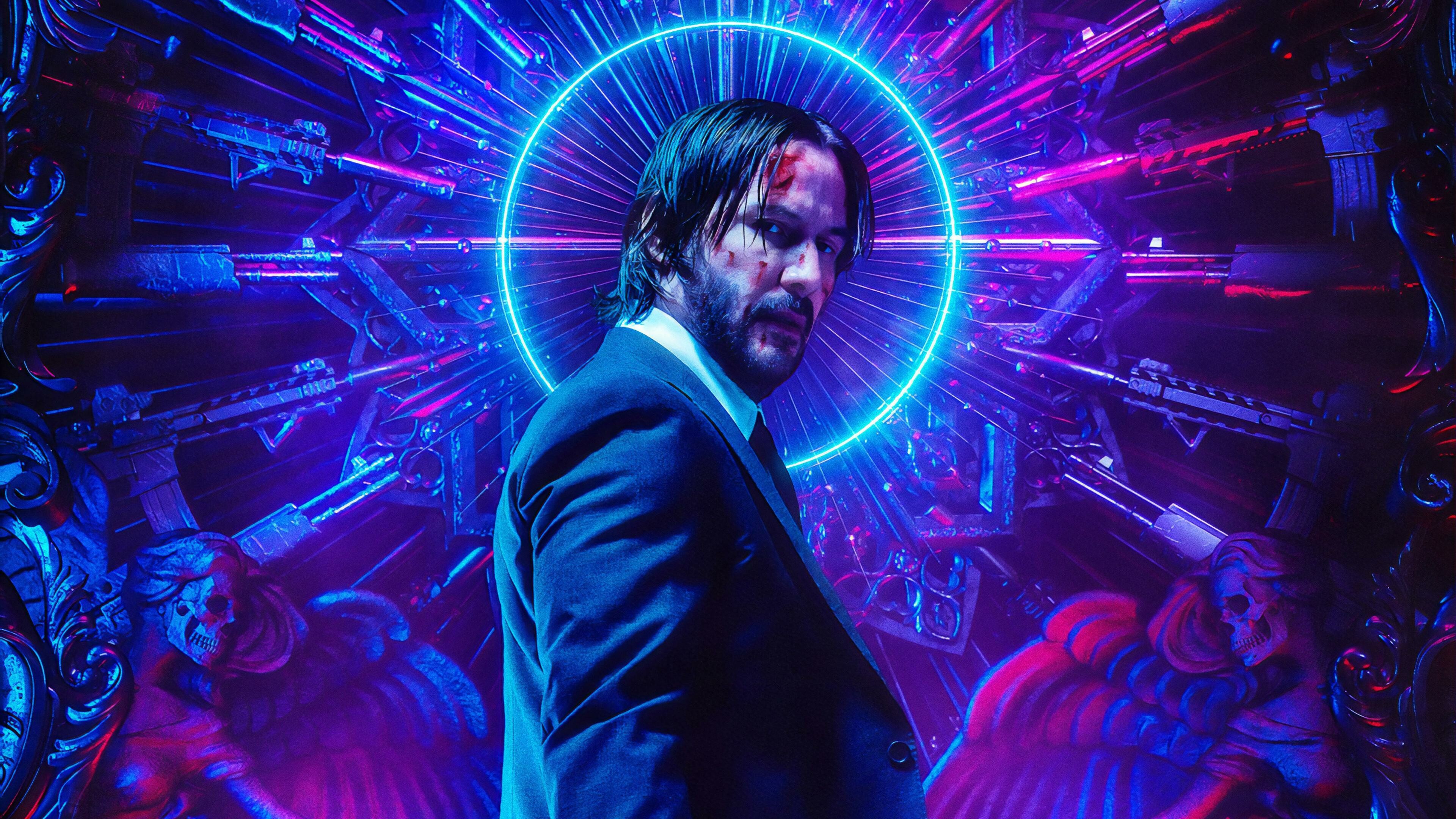 John Wick, Keanu Reeves Wallpaper, 3840x2160 4K Desktop