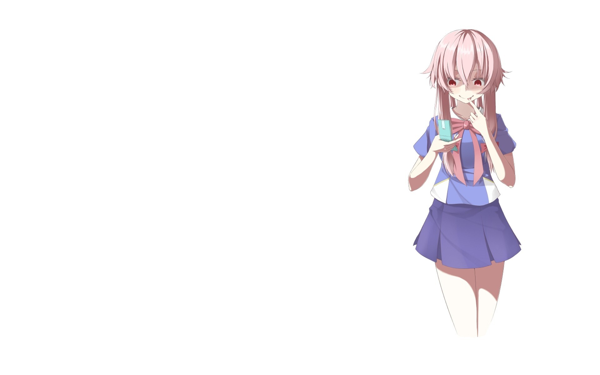 Mirai Nikki, Yuno Gasai, Wallpaper, Resolution, 1920x1200 HD Desktop