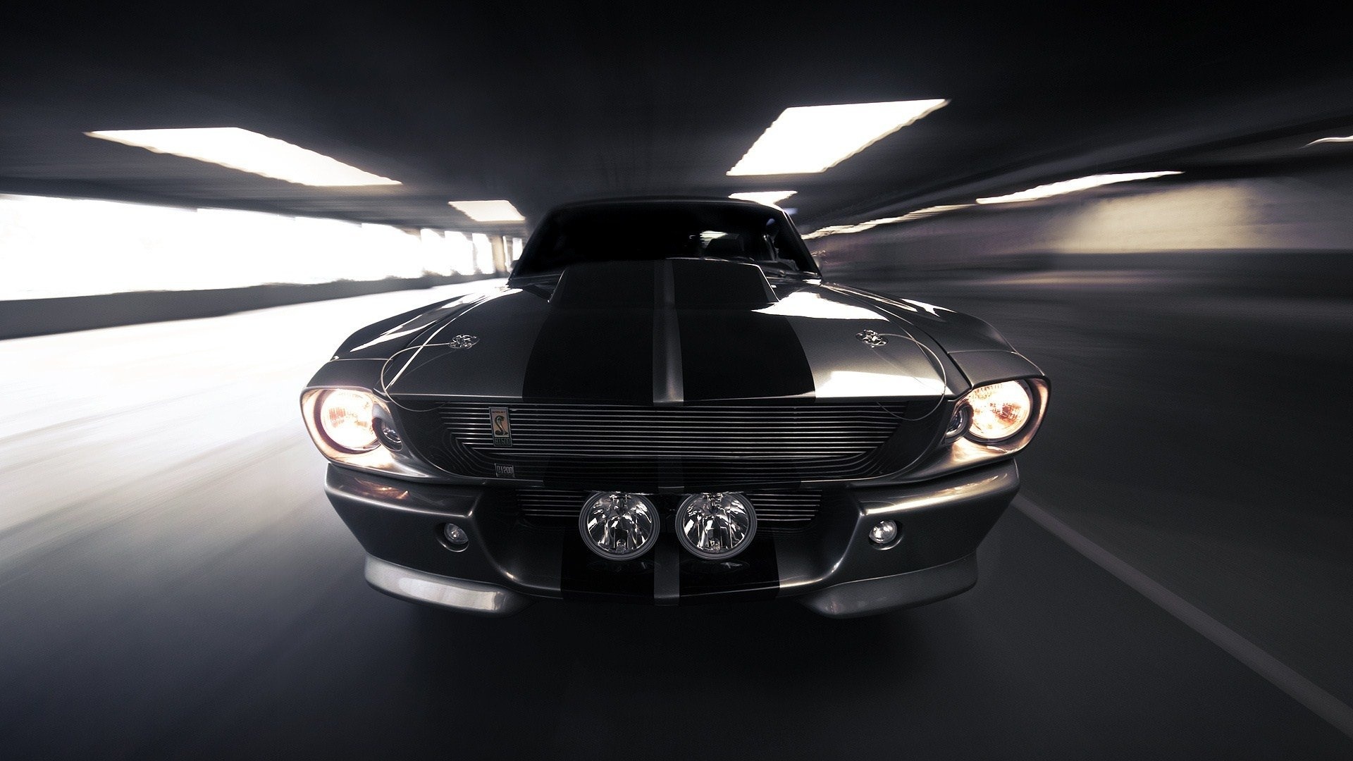 Tunnel, Shelby GT Eleanor Wallpaper, 1920x1080 Full HD Desktop