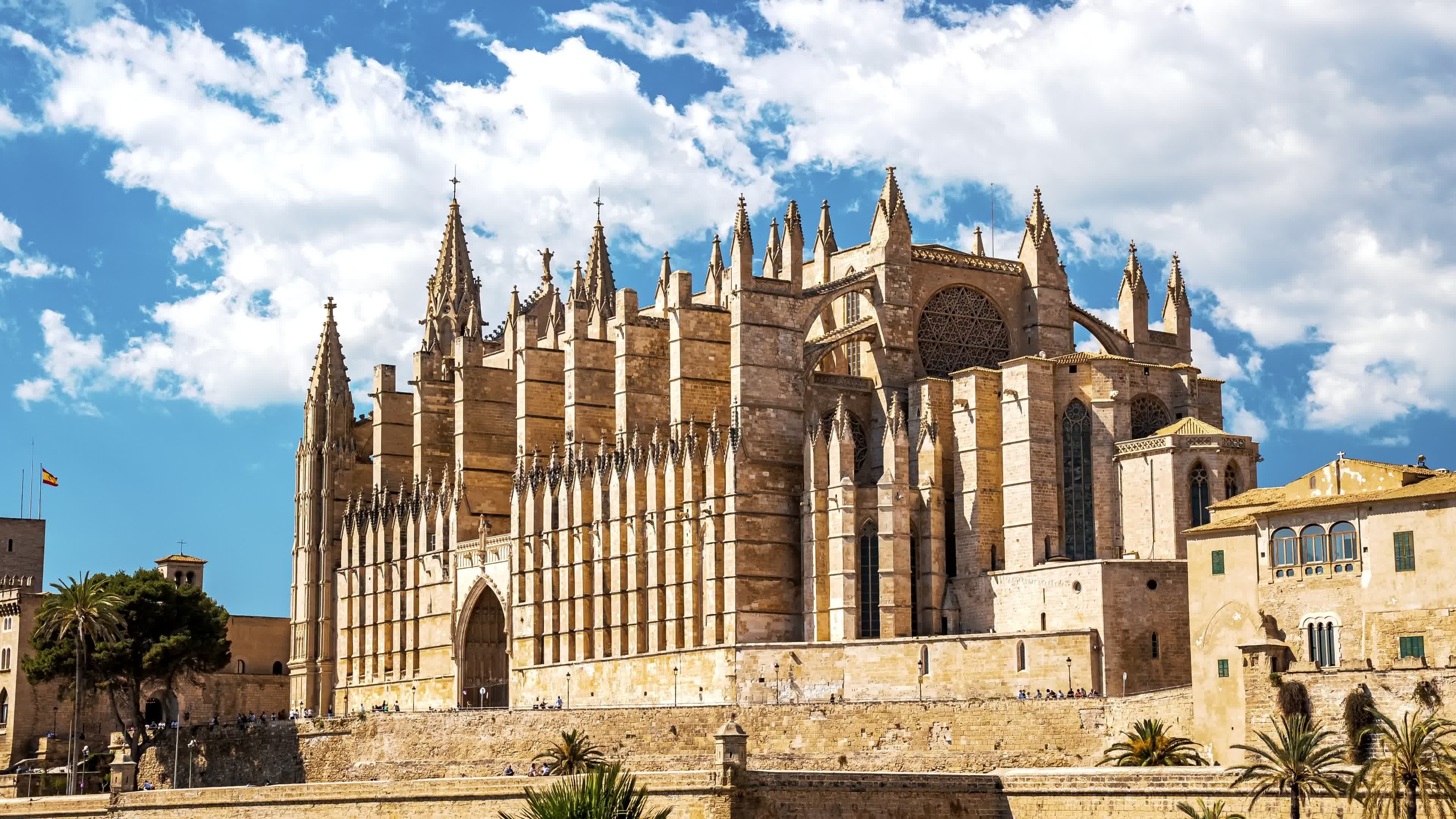 La Seu Palma de Mallorca, Cathedrals Wallpaper, 3840x2160 4K Desktop