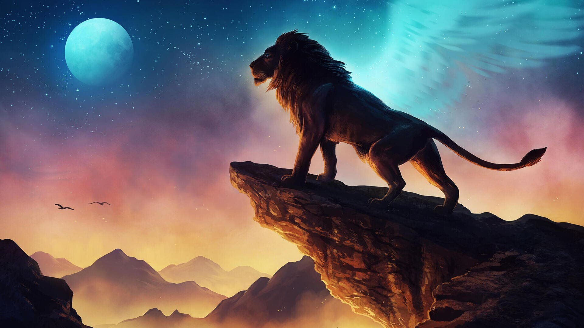 Magnificent lion, Top 30 wallpapers, Best in class, Exquisite background images, 1920x1080 Full HD Desktop