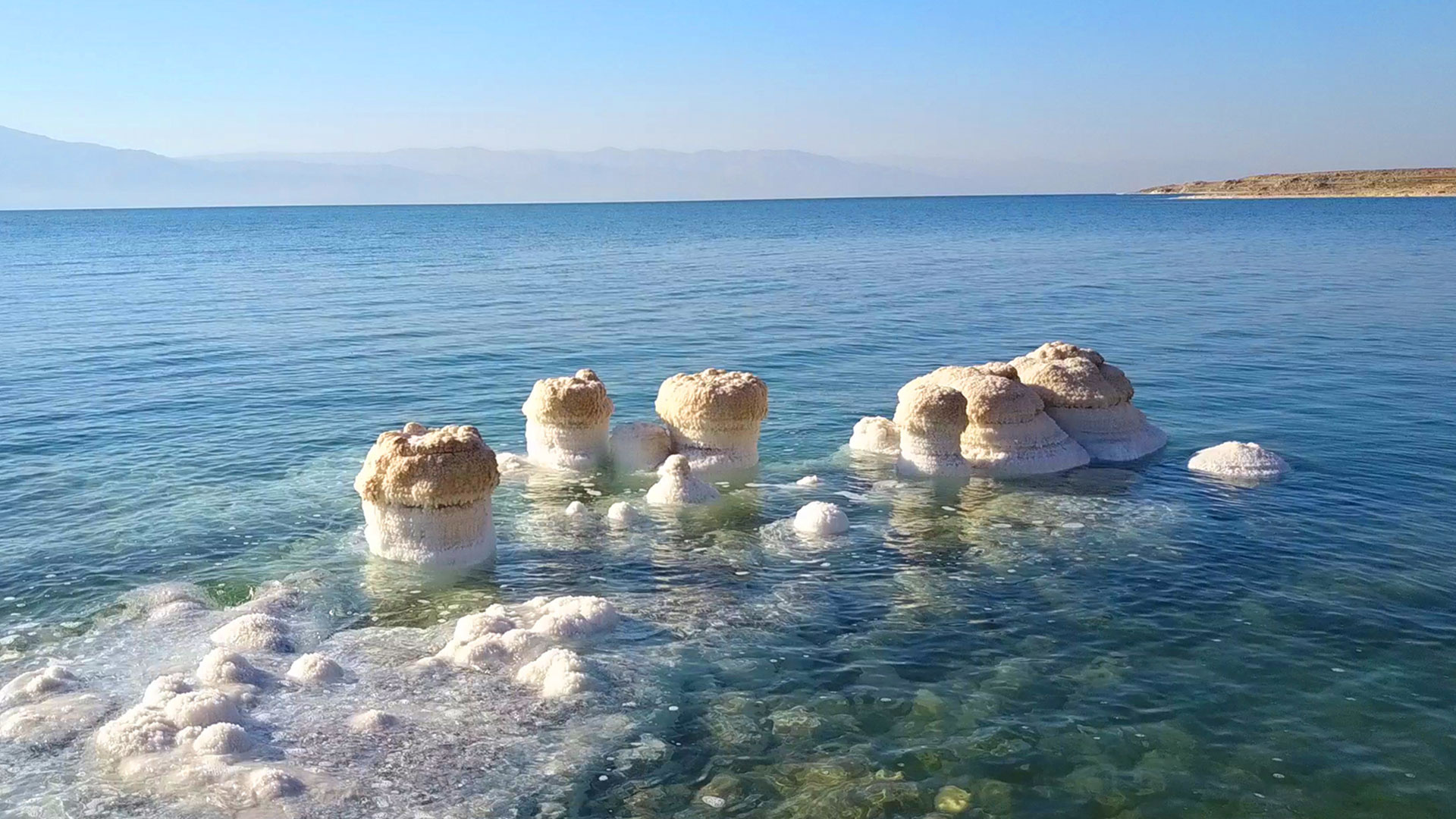 Dead Sea, Sea activity, Ocean retreat, Jooinn, 1920x1080 Full HD Desktop