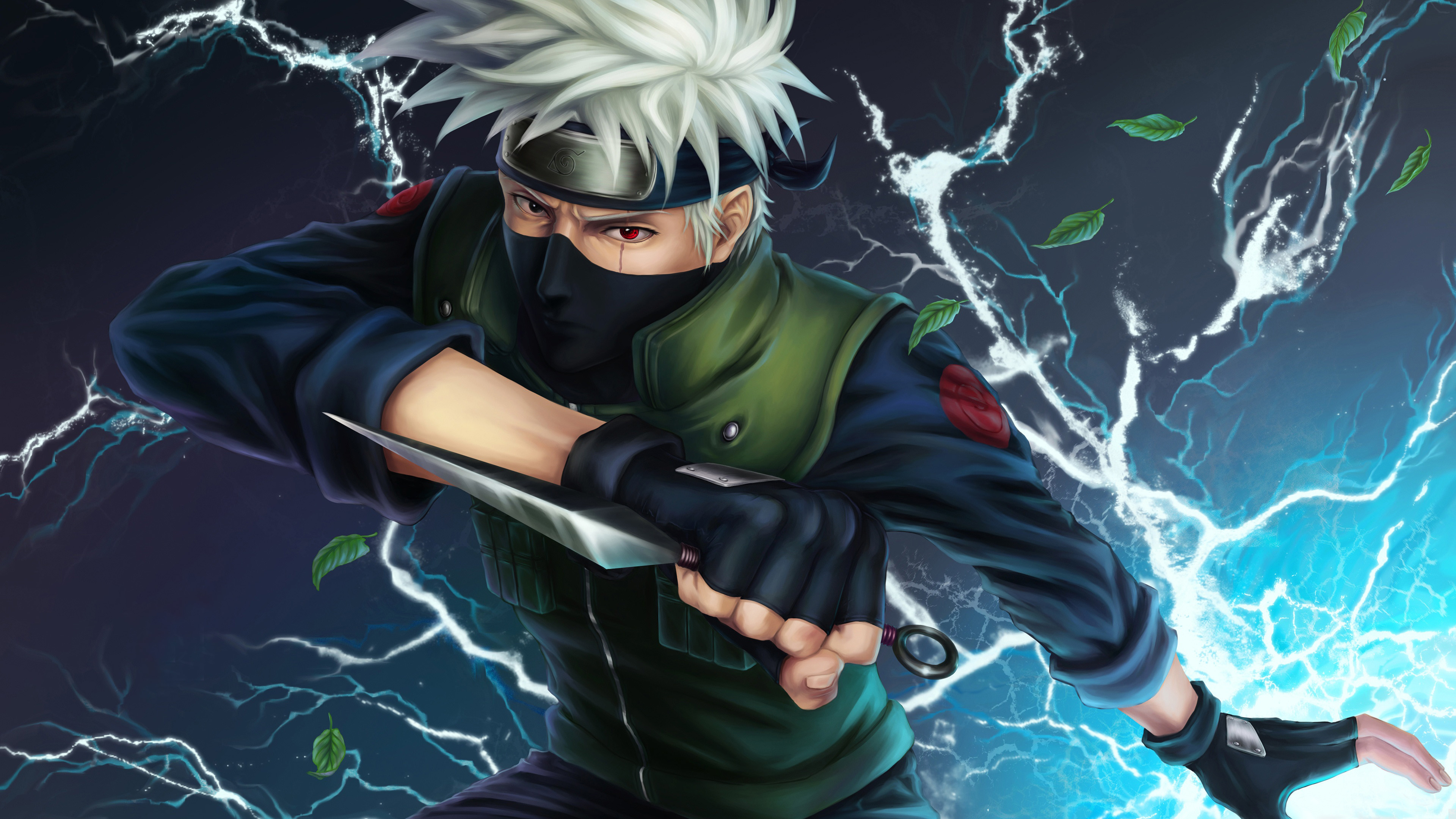 Artwork, Hatake Kakashi Wallpaper, 3840x2160 4K Desktop