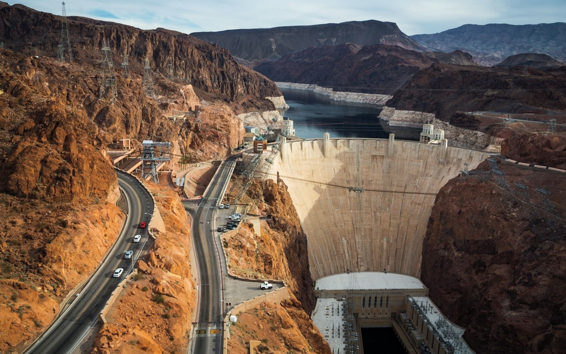 Hoover Dam, 4K HD, Backgrounds, Dam, 1920x1200 HD Desktop