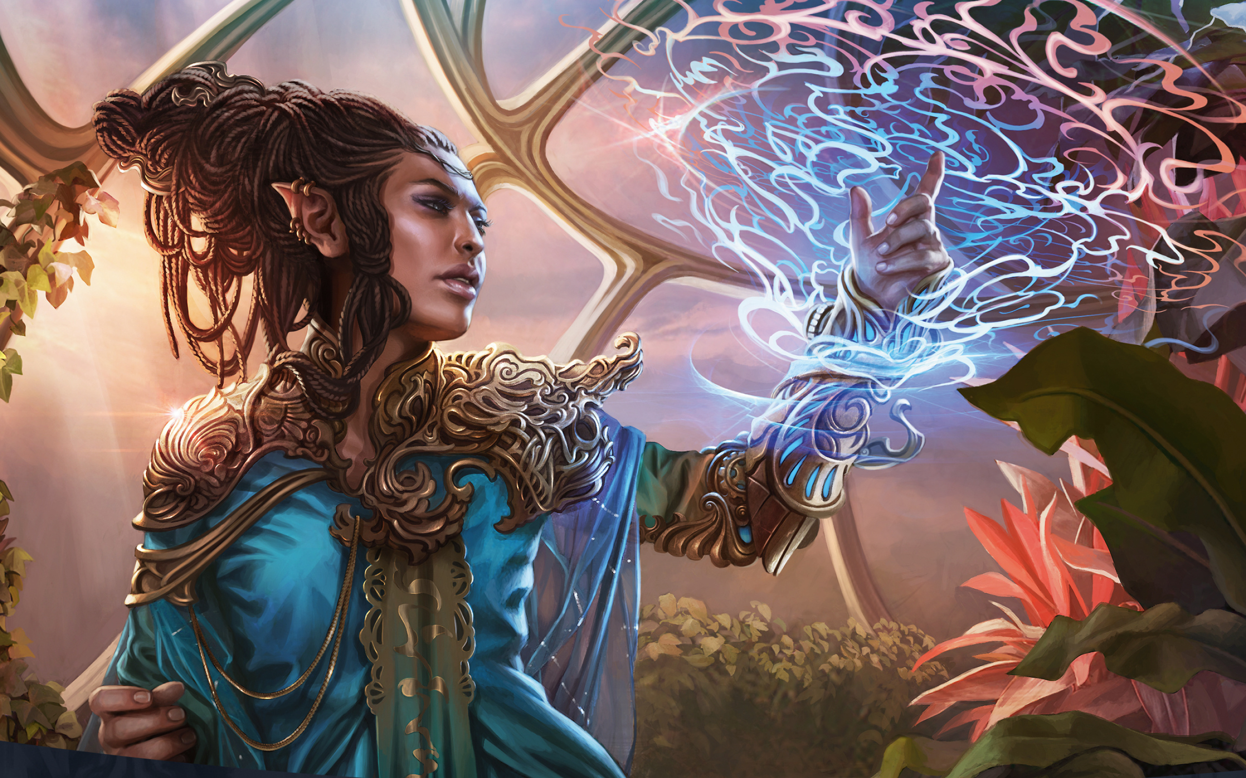 Rashmi, Magic: The Gathering Wallpaper, 2560x1600 HD Desktop