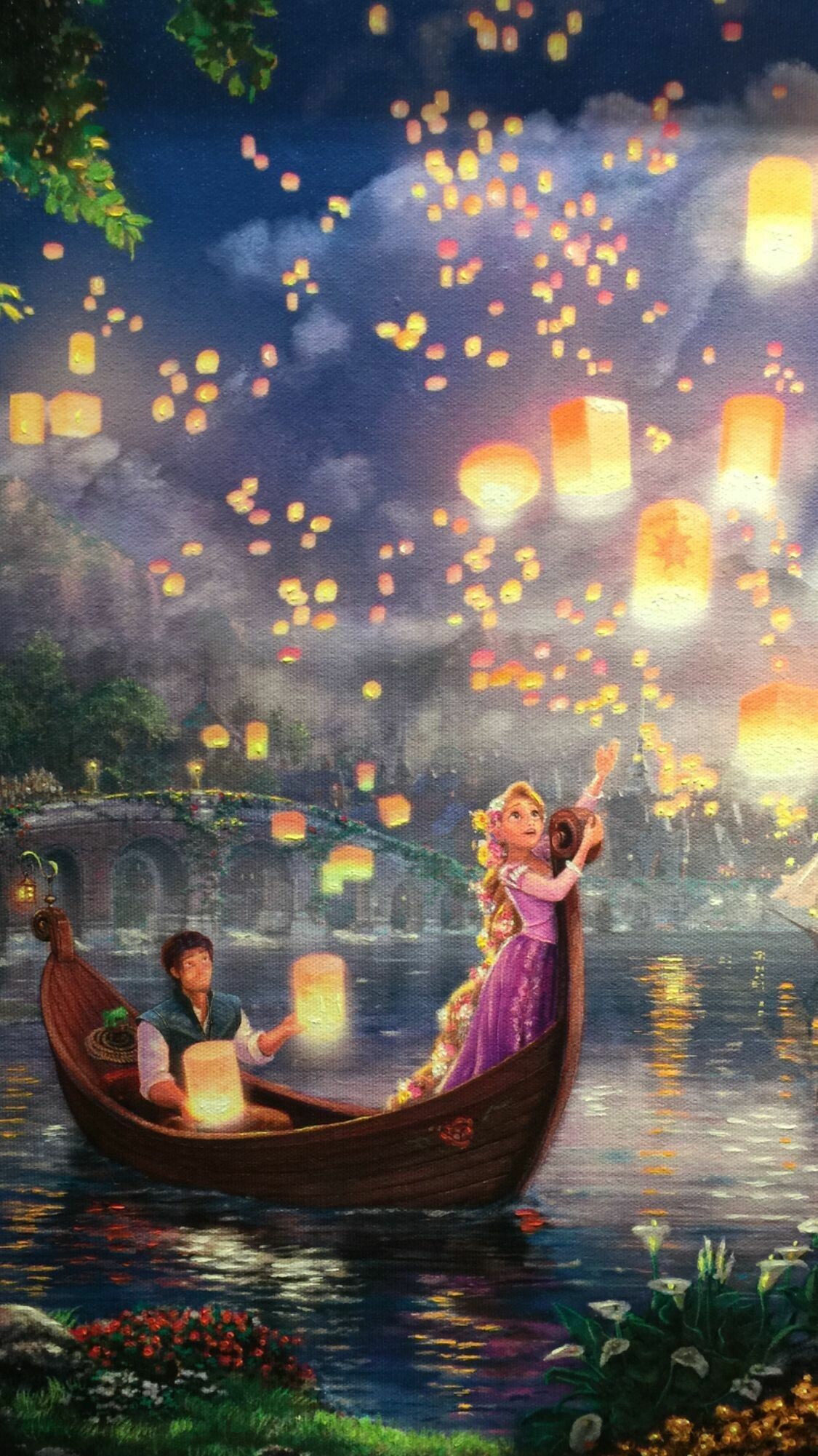 Tangled, Disney's top wallpapers, Majestic Disney backgrounds, Fairytale magic, 1130x2010 HD Phone