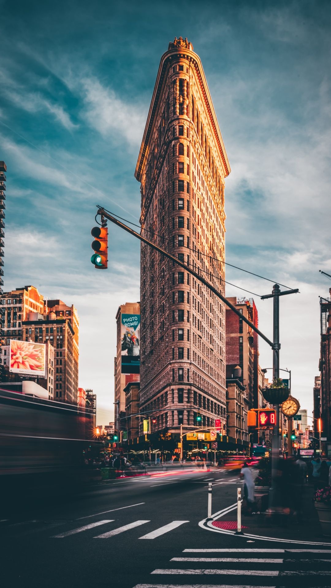 Flatiron Building, New York Wallpaper, 1080x1920 Full HD Phone