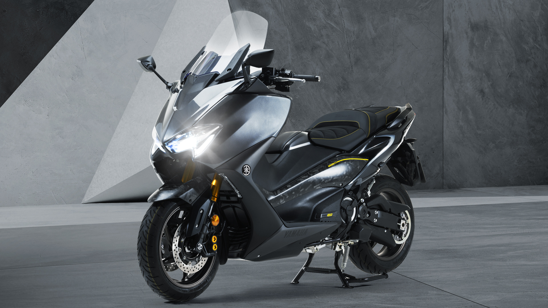 Yamaha TMAX, Anniversary, Carbon Edition, 1920x1080 Full HD Desktop