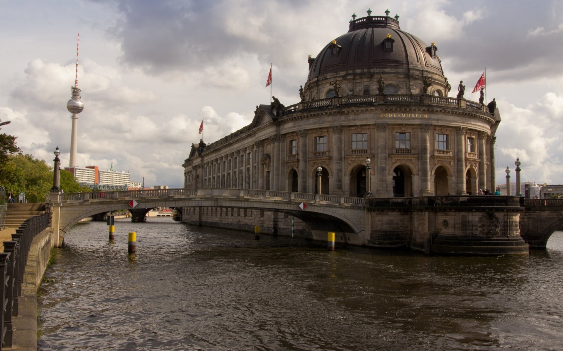 Bode Museum, HD wallpaper, German landmarks, German cities, 1920x1200 HD Desktop