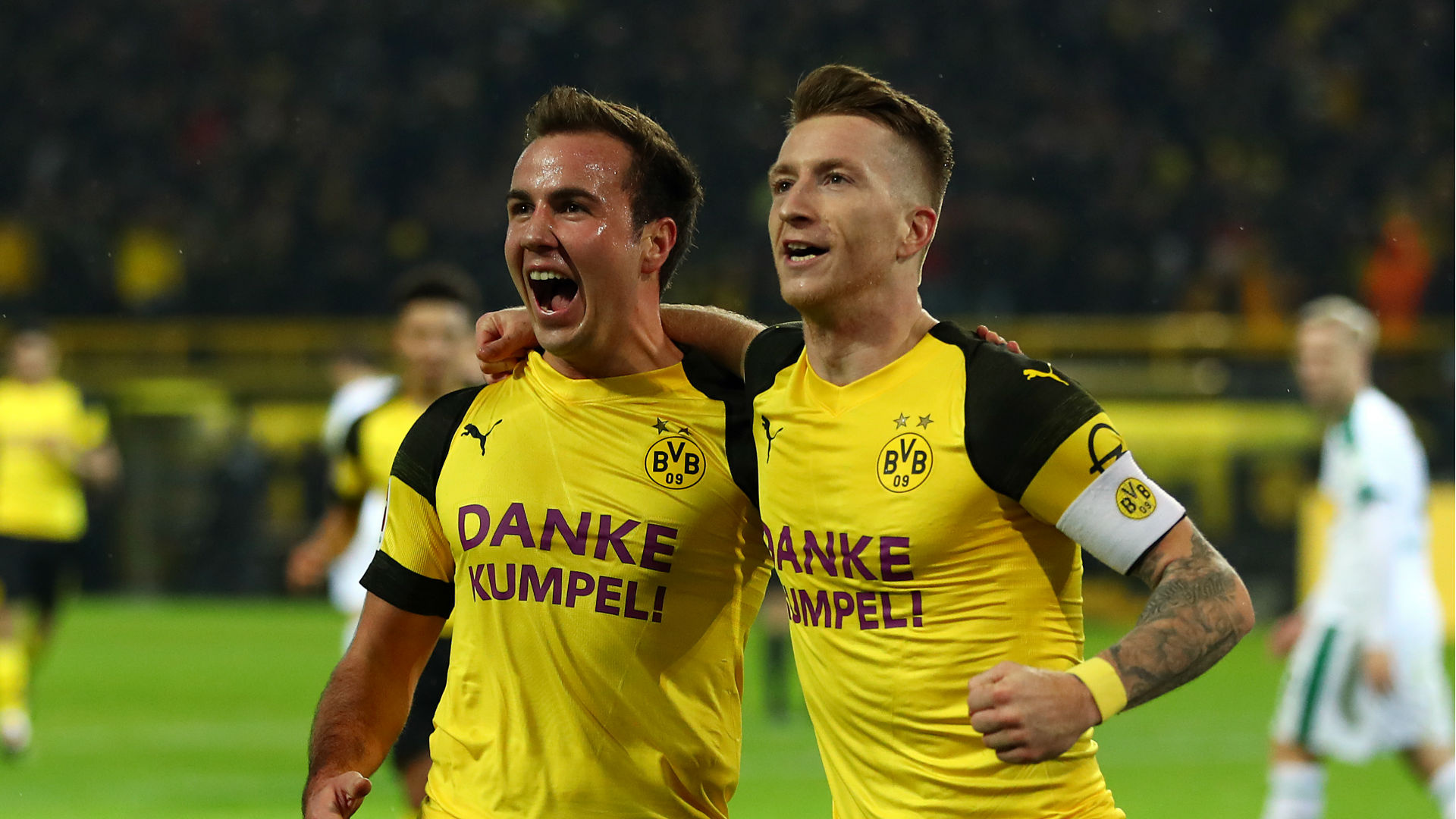 Marcos Reus, Mario Gotze Wallpaper, 1920x1080 Full HD Desktop