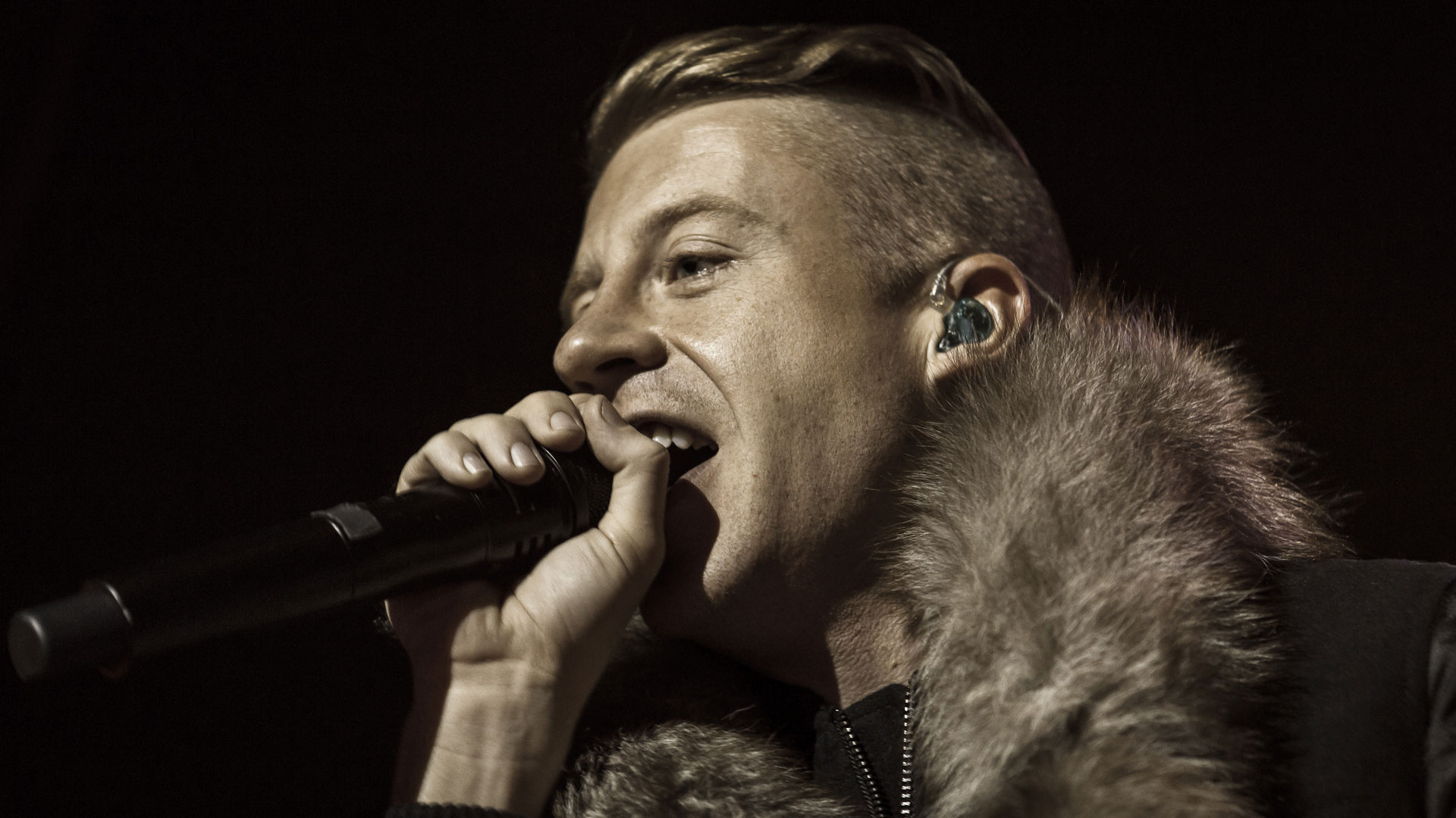 Macklemore, Creative fan art, Iconic musician, Artistic tribute, 1920x1080 Full HD Desktop