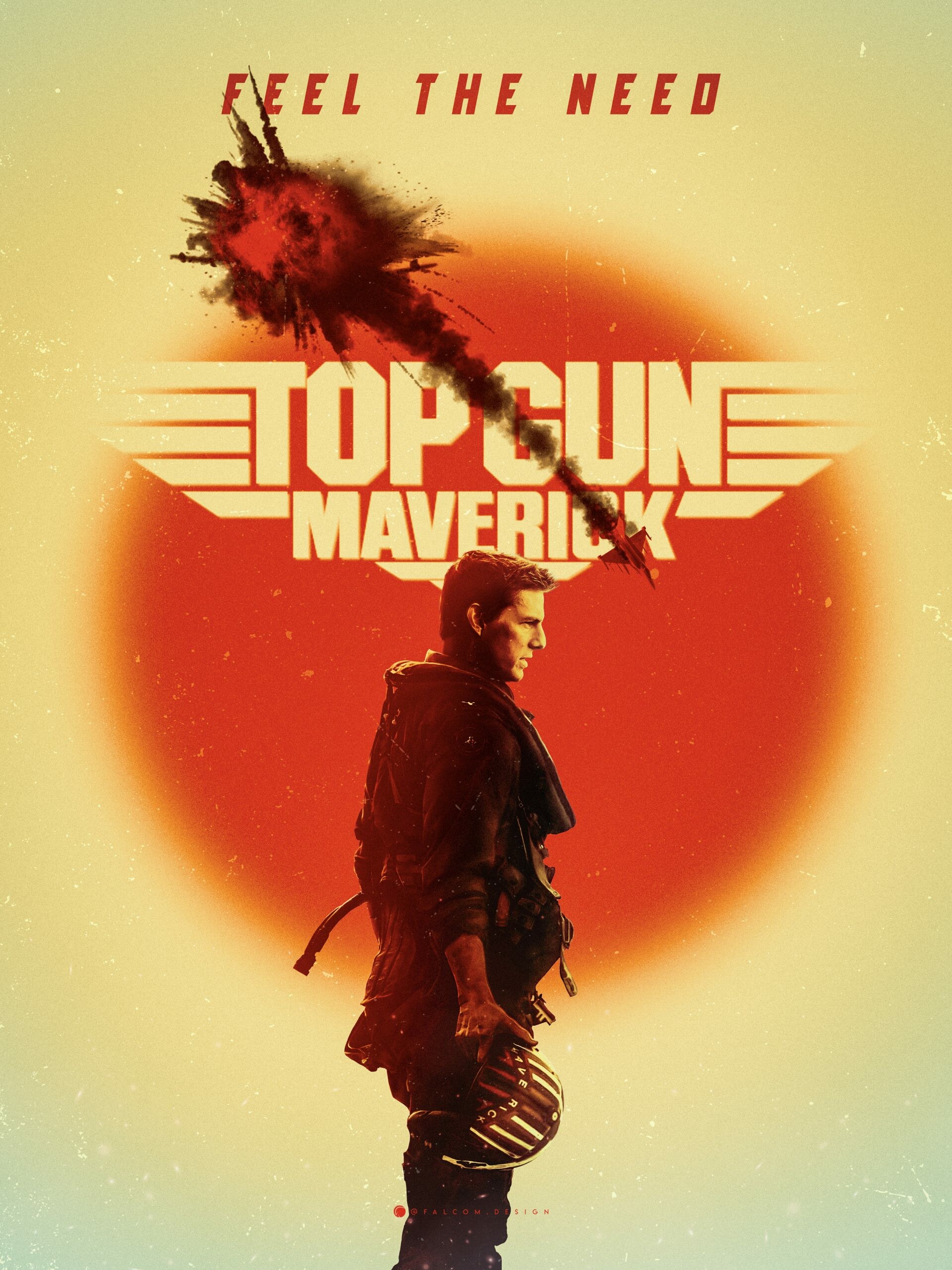 Top Gun Maverick, Poster art, Eye-catching design, Movie promotion, 1920x2560 HD Phone