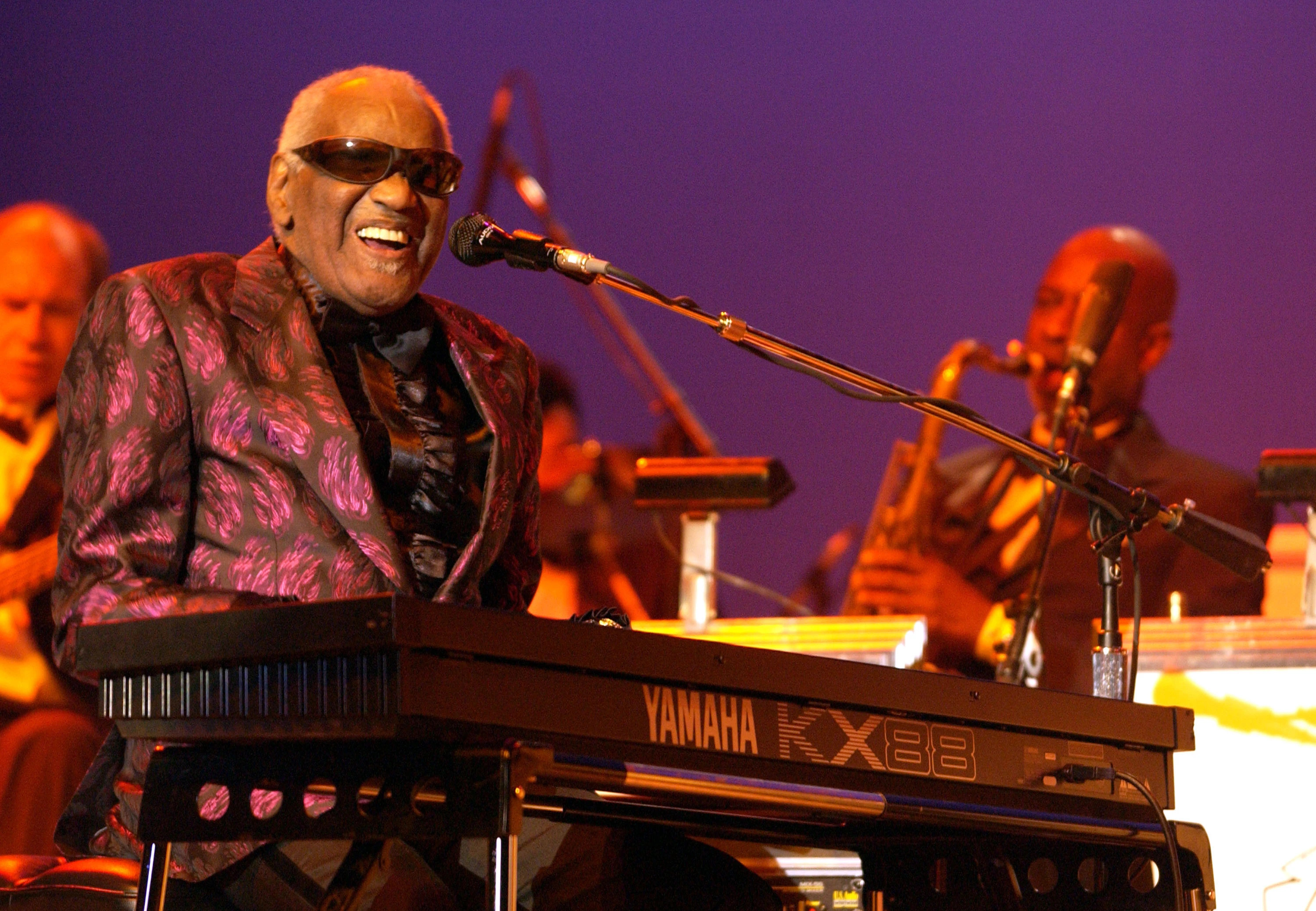 Greek Theatre Hollywood 2003, Ray Charles Wallpaper, 3000x2080 HD Desktop