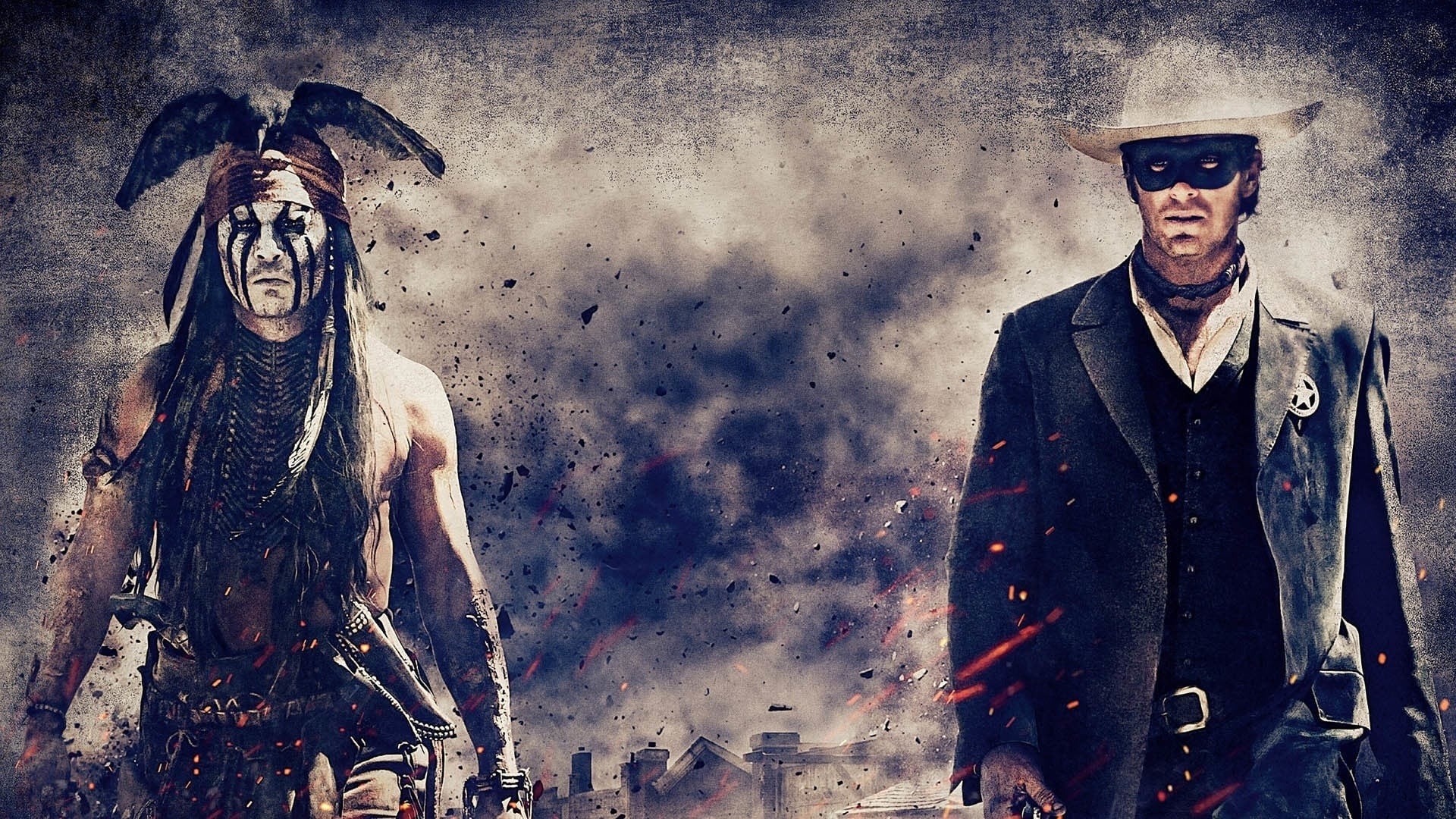 The Lone Ranger, Backdrops of the movie, Captivating settings, Visual storytelling, 1920x1080 Full HD Desktop