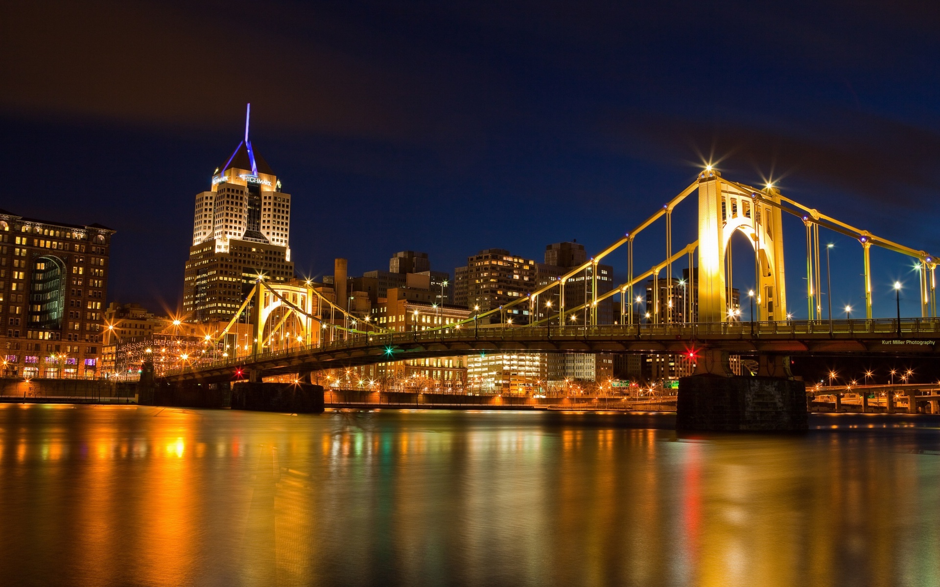 Pennsylvania travels, Pittsburgh, Bridge wallpaper, 1920x1200 HD Desktop