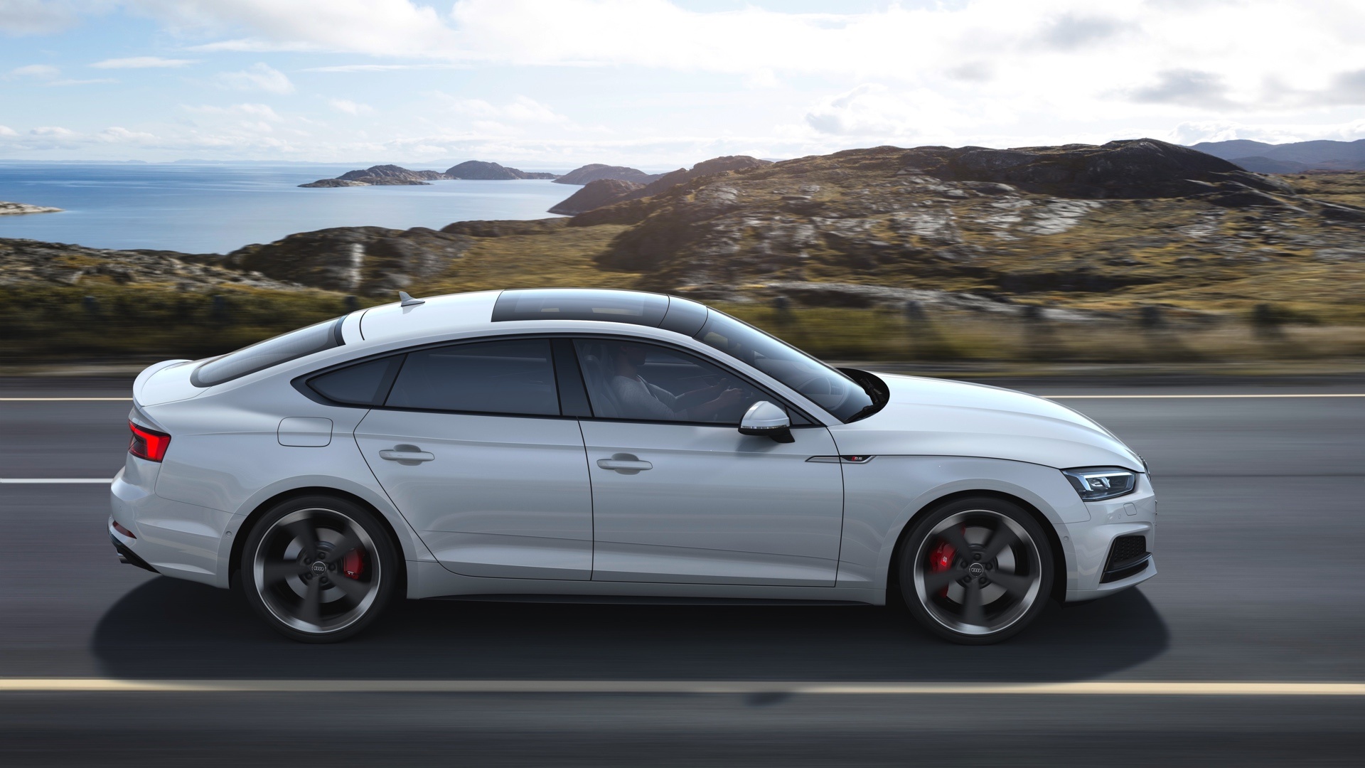 Audi S5, TDI power, Rival for BMW, Impressive performance, 1920x1080 Full HD Desktop