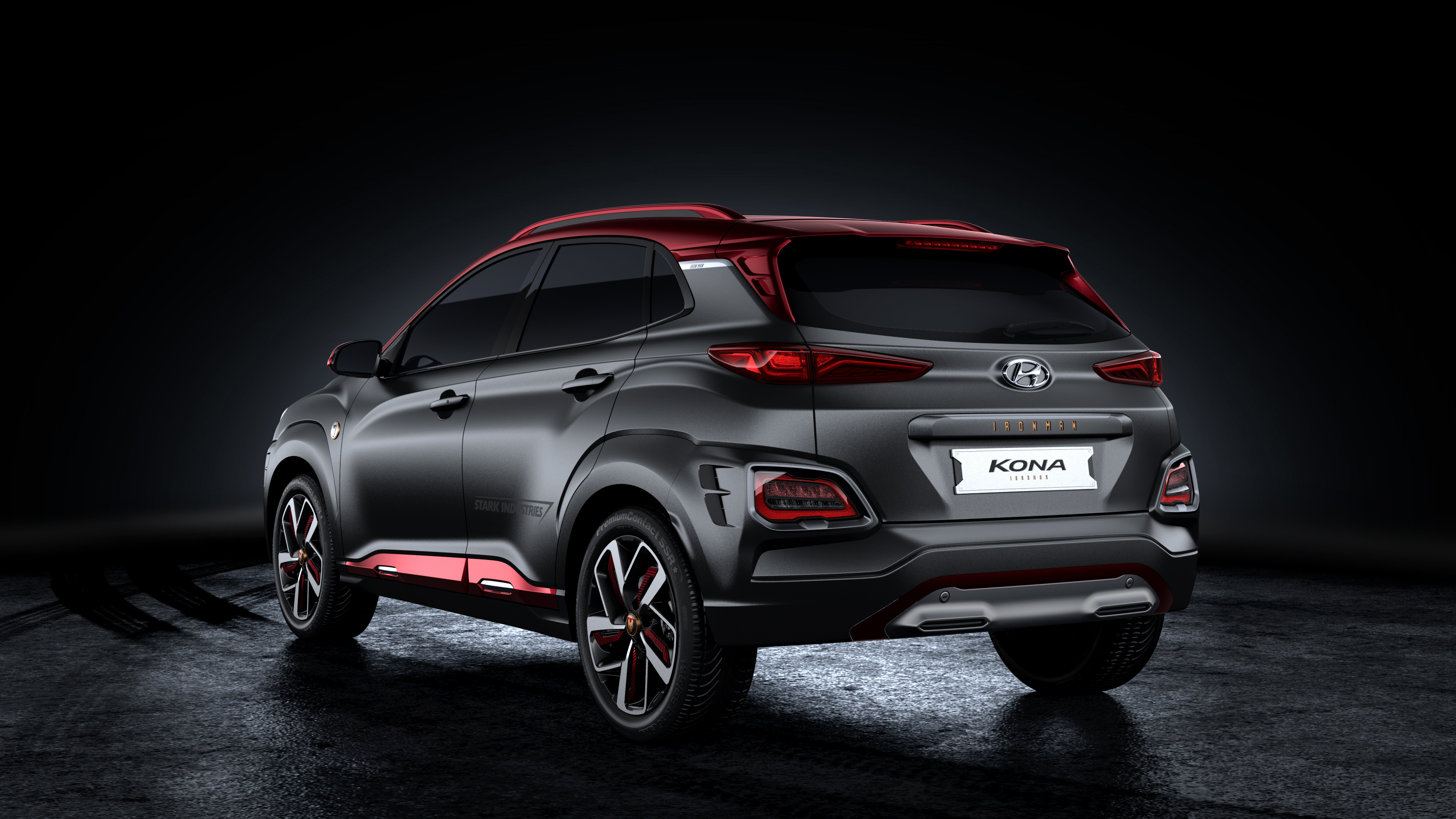 Hyundai Kona, Marvel collaboration, Special edition, Unique design, 3840x2160 4K Desktop