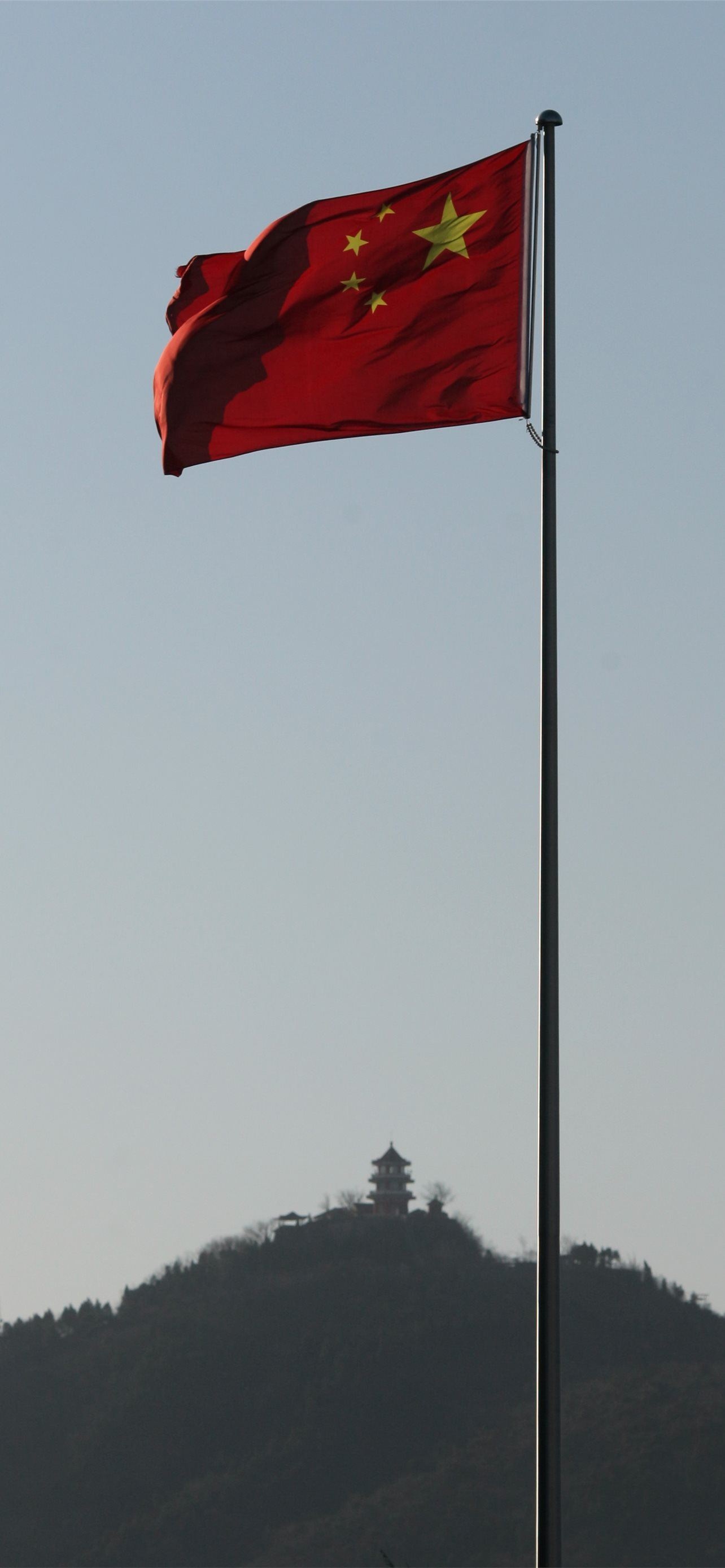 China, Flags Wallpaper, 1290x2780 HD Phone