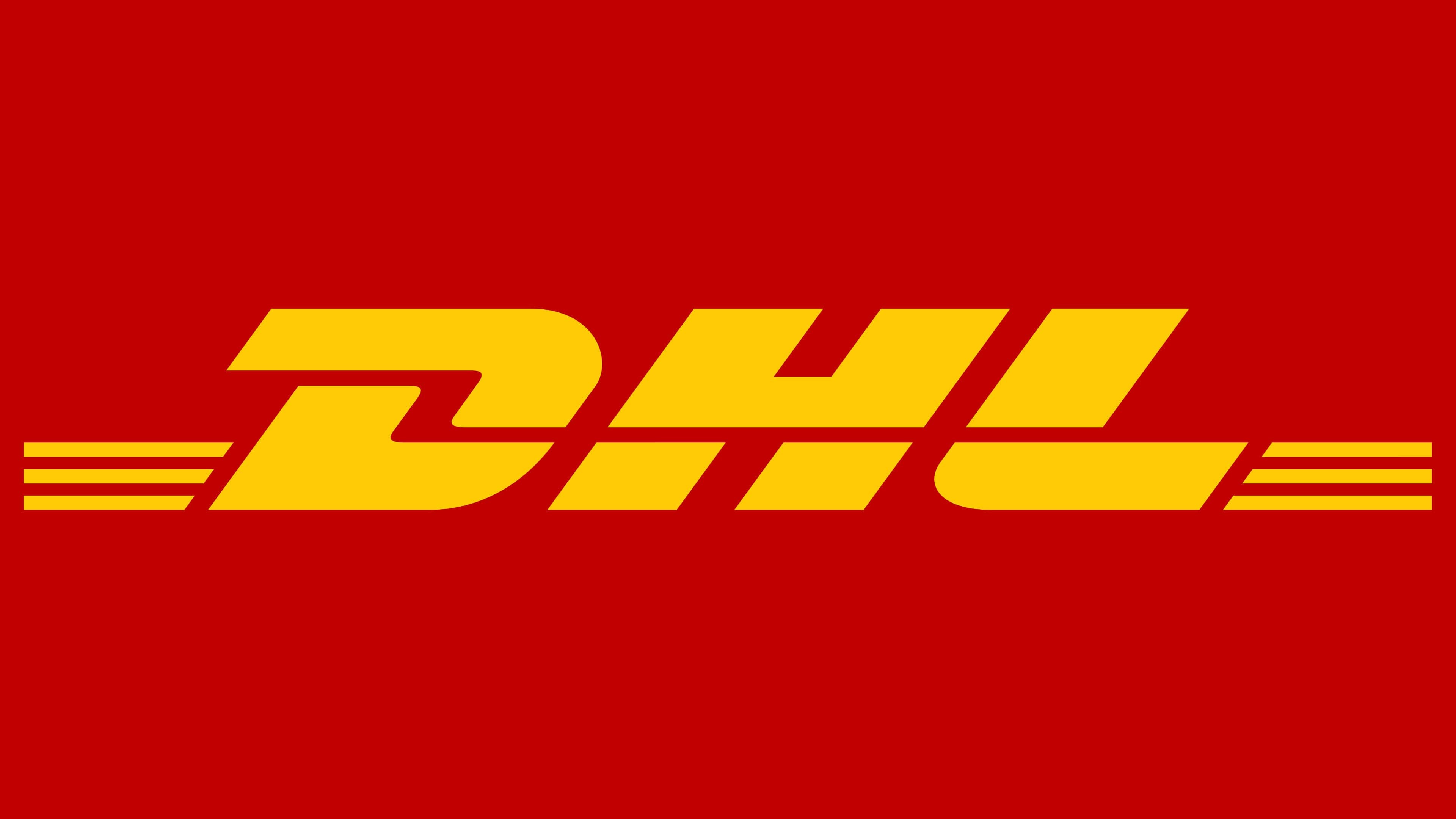 DHL logo, Zeichen, Emblem, Geschichte, 3840x2160 4K Desktop