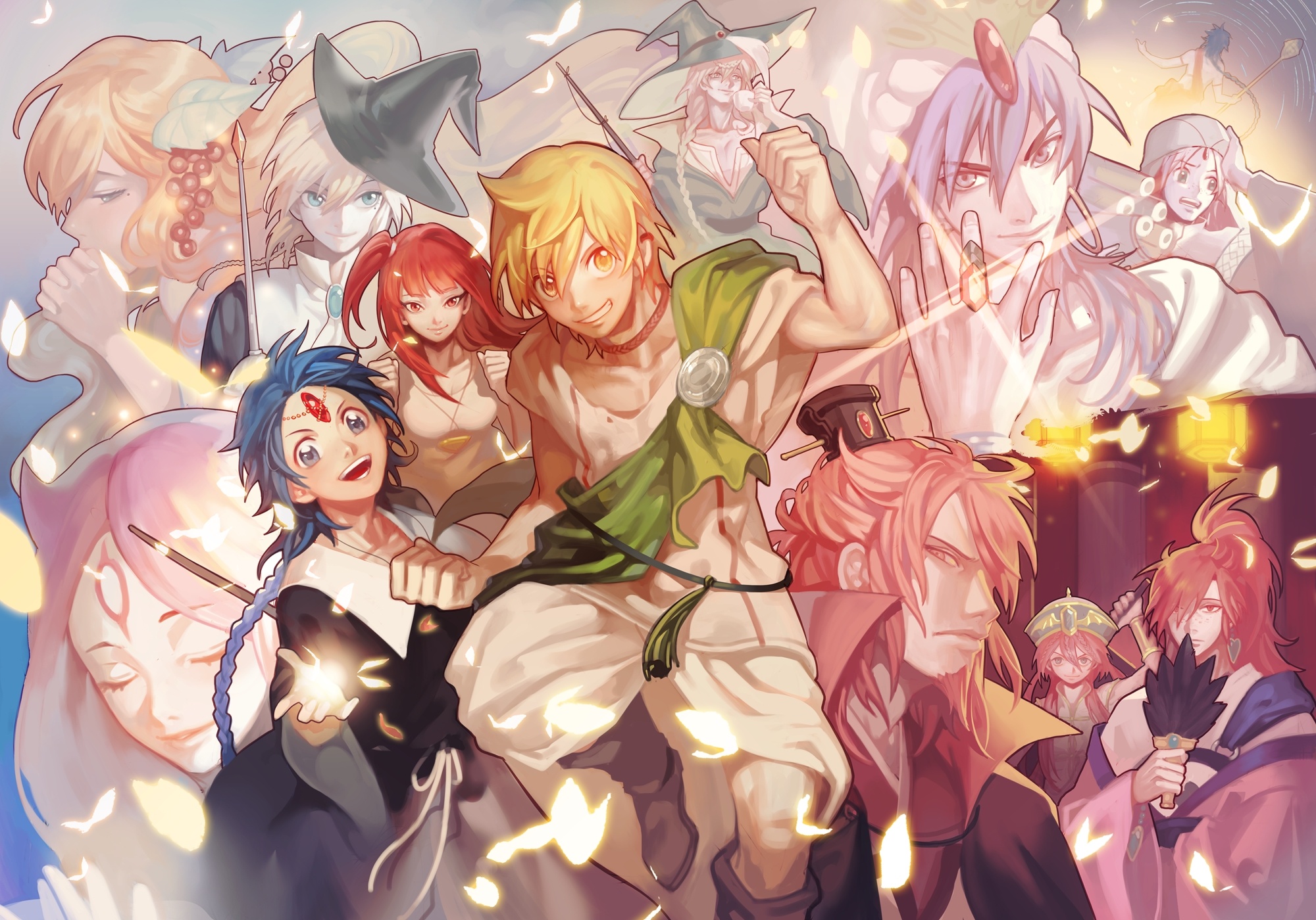 Anime Magi wallpaper, Captivating visuals, Posted online, 2000x1400 HD Desktop