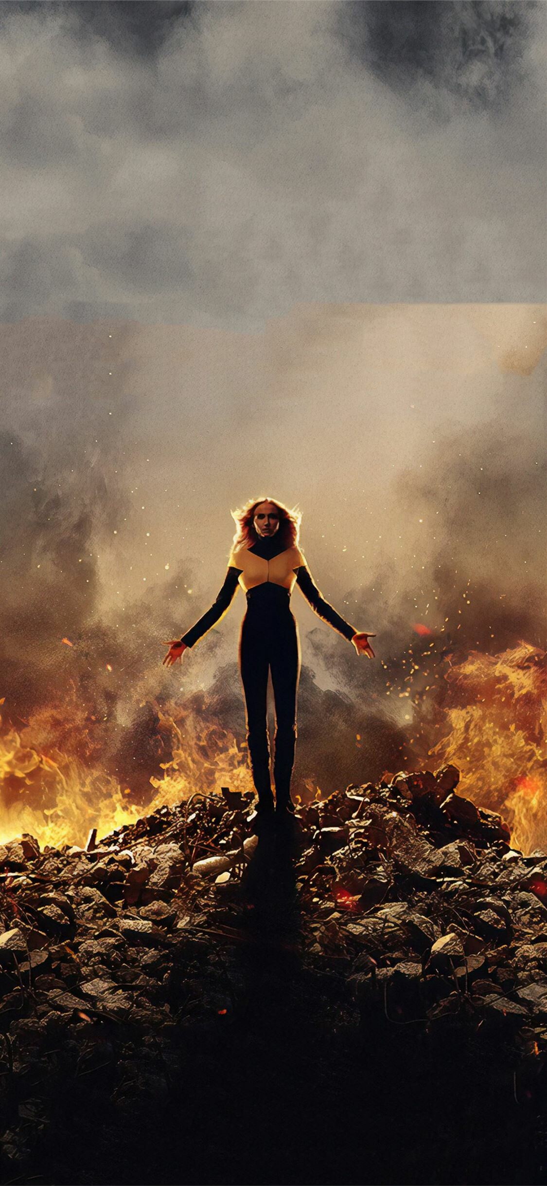 X-Men Dark Phoenix iPhone X, HD wallpapers, Best visuals, Spectacular effects, 1130x2440 HD Phone