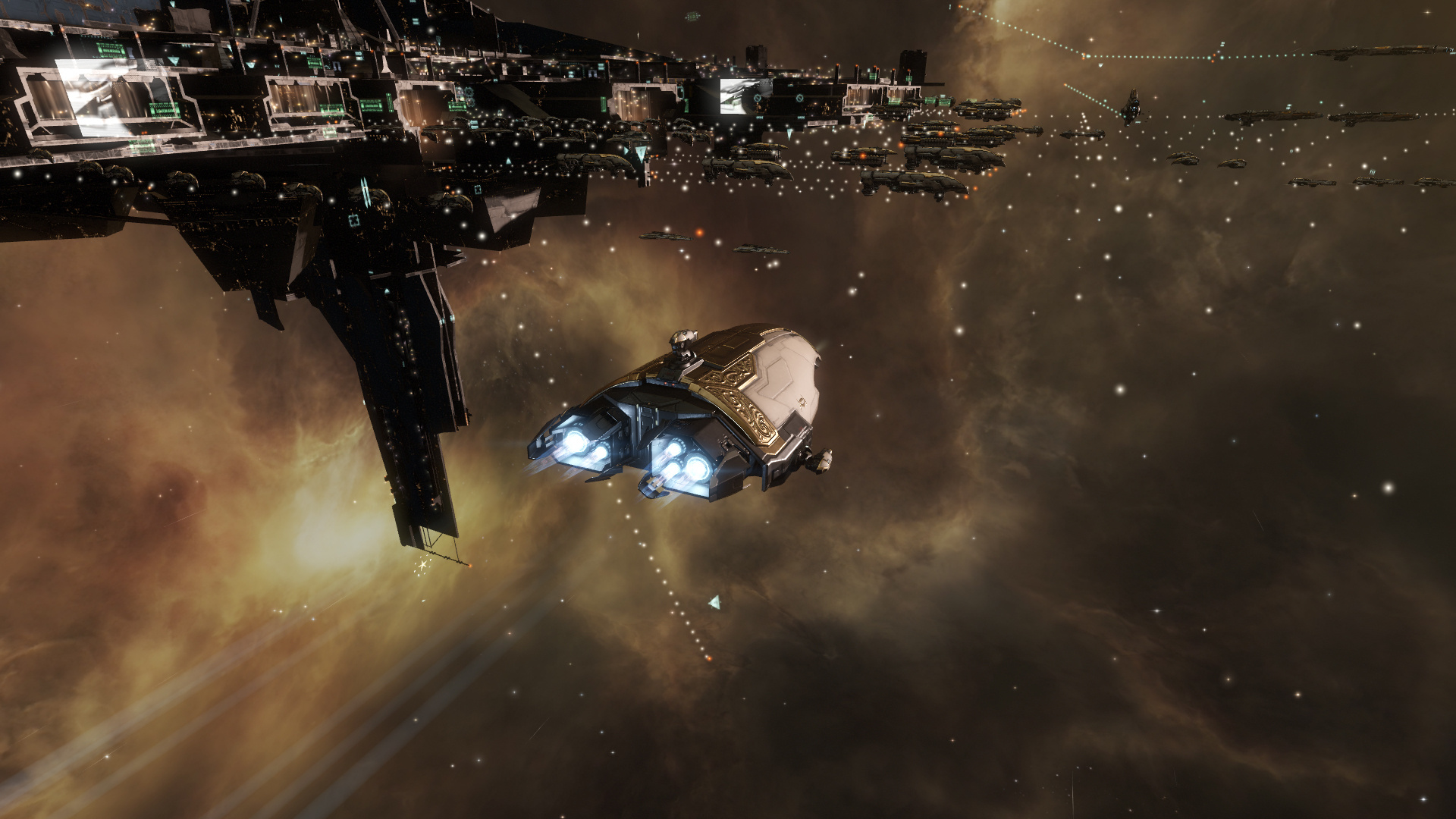 EVE Online review, PC Gamer, 1920x1080 Full HD Desktop