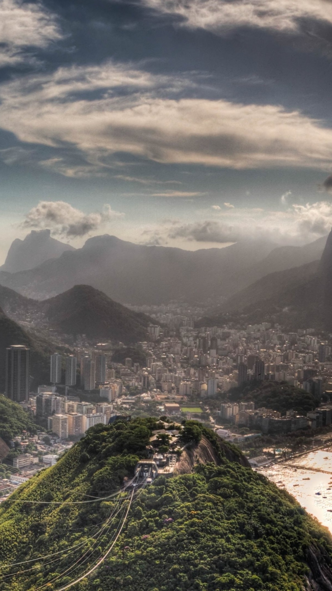 Rio de Janeiro, Man made city, Brazilian culture, Landmark, 1080x1920 Full HD Phone