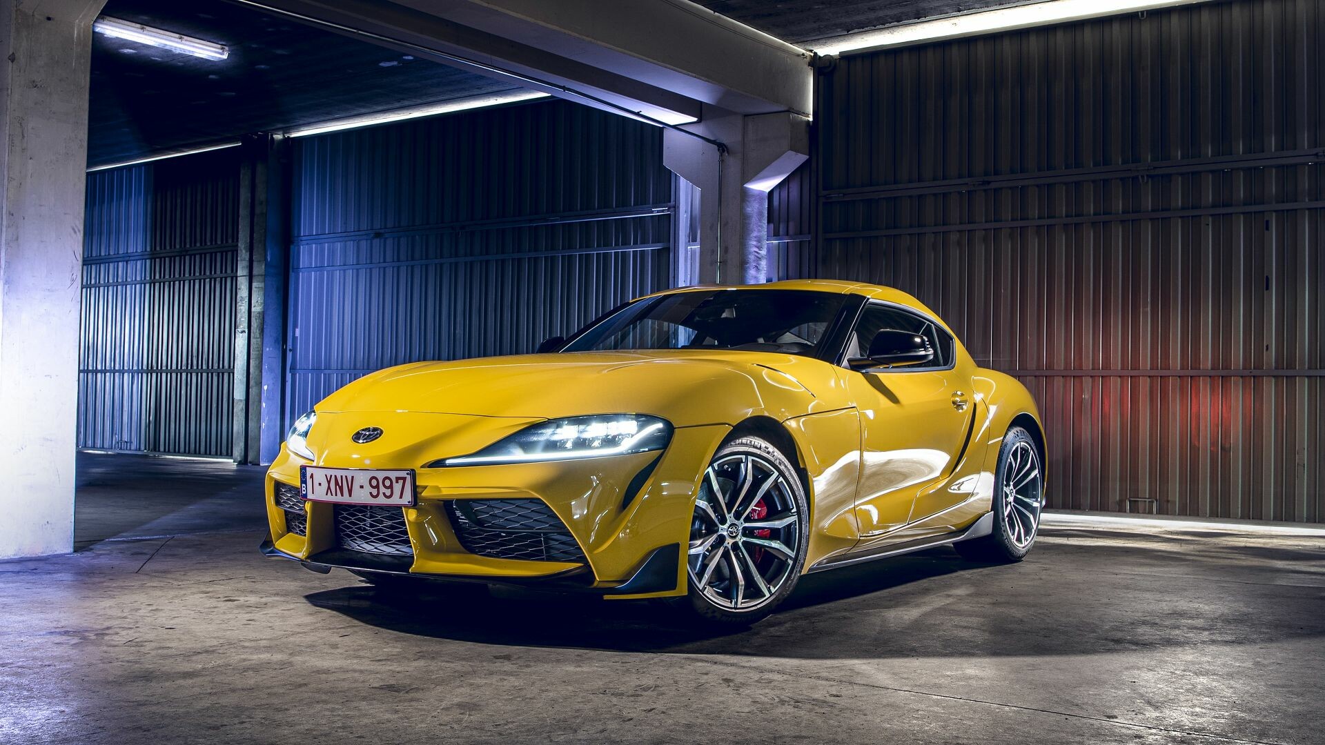 2020 Toyota Supra, Powerful performance, Futuristic design, Cutting-edge technology, 1920x1080 Full HD Desktop