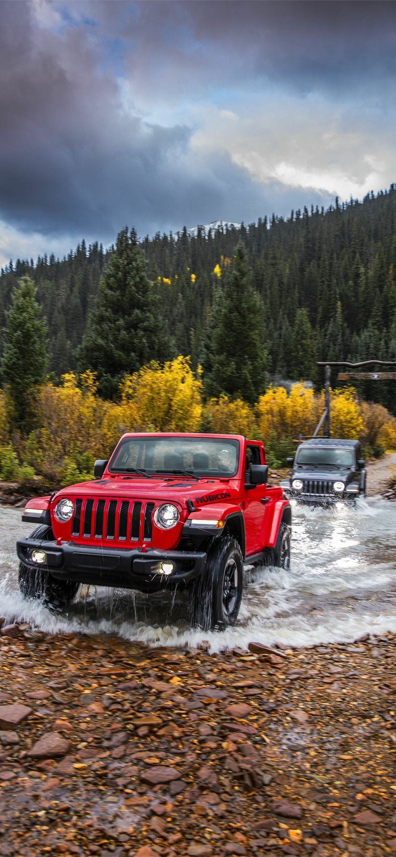 Jeep Wrangler 2018, iPhone wallpapers, High resolution, Mobile backgrounds, 1290x2780 HD Phone