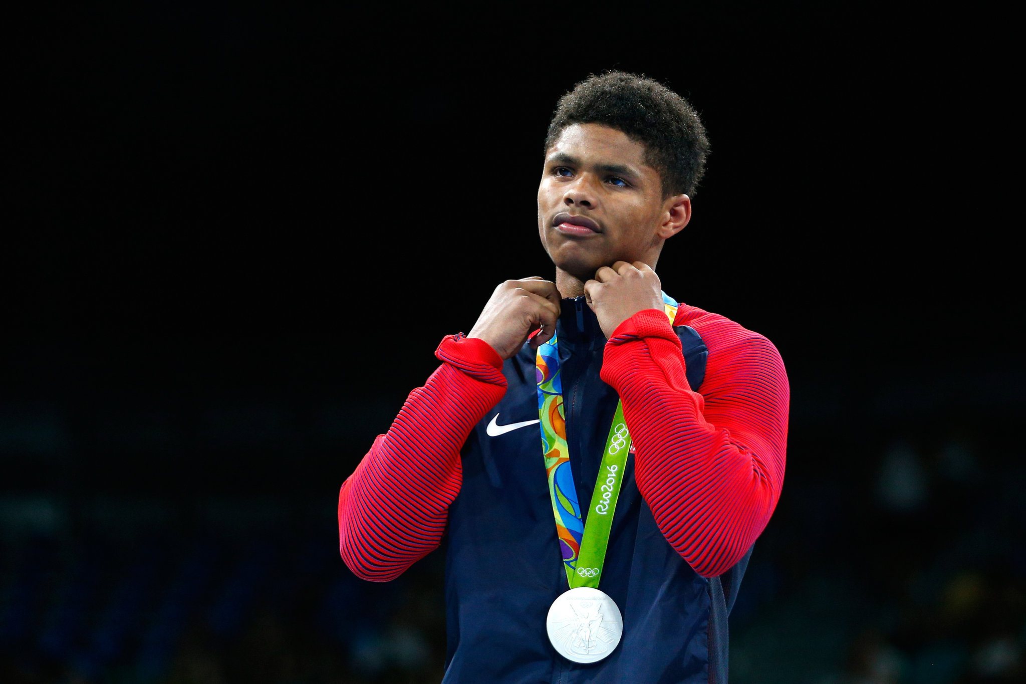 Shakur Stevenson, Olympic silver, Emotional defeat, Boxing tears, 2050x1370 HD Desktop