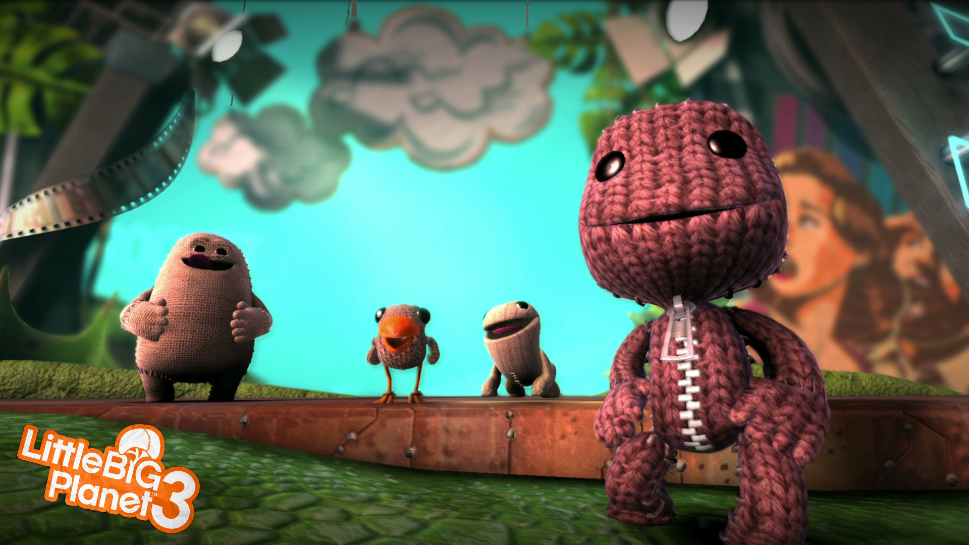 Sackboy, LittleBigPlanet, Review, Platformer game, 1920x1080 Full HD Desktop