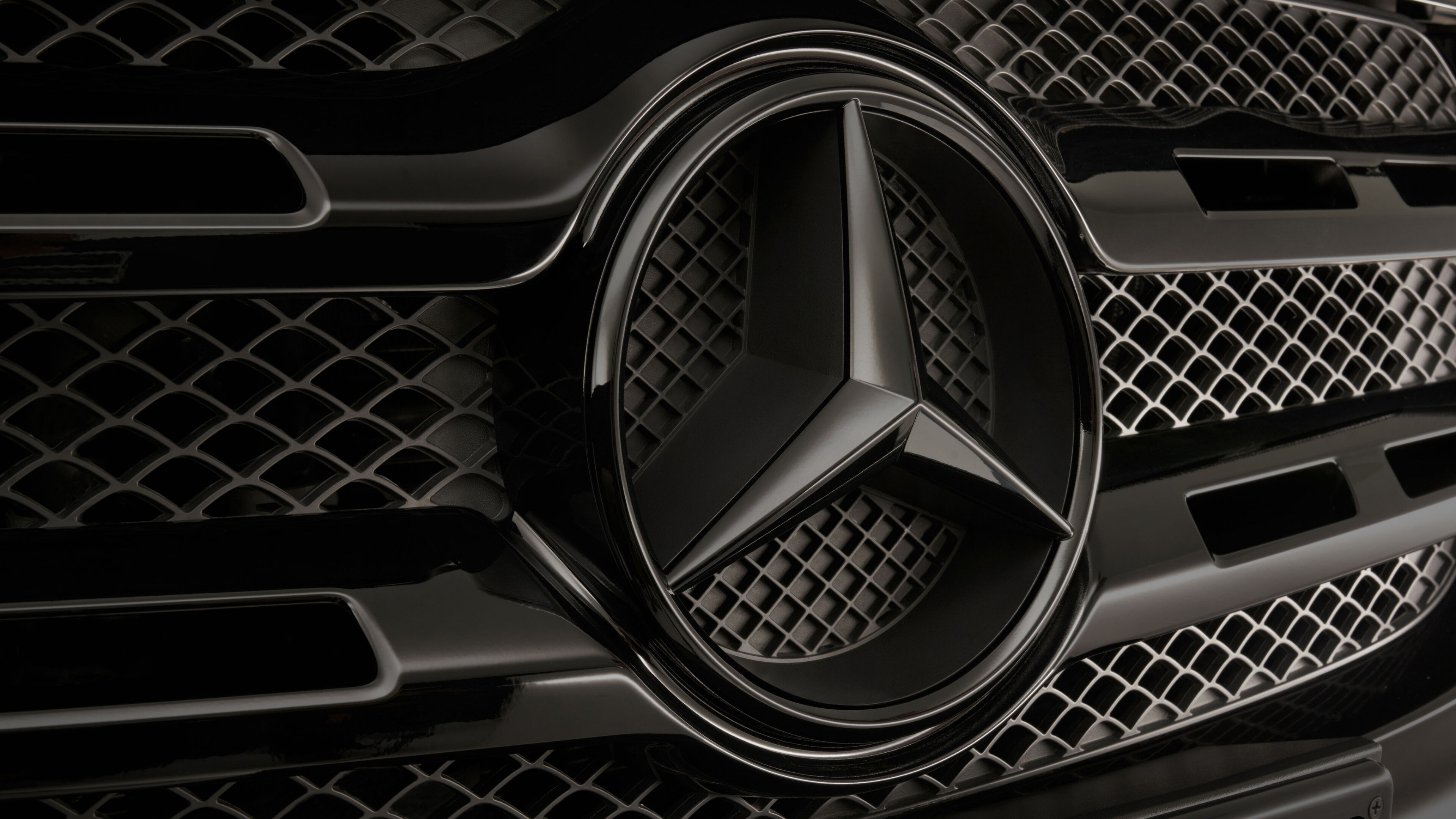 Logo, Mercedes-Benz Wallpaper, 3840x2160 4K Desktop