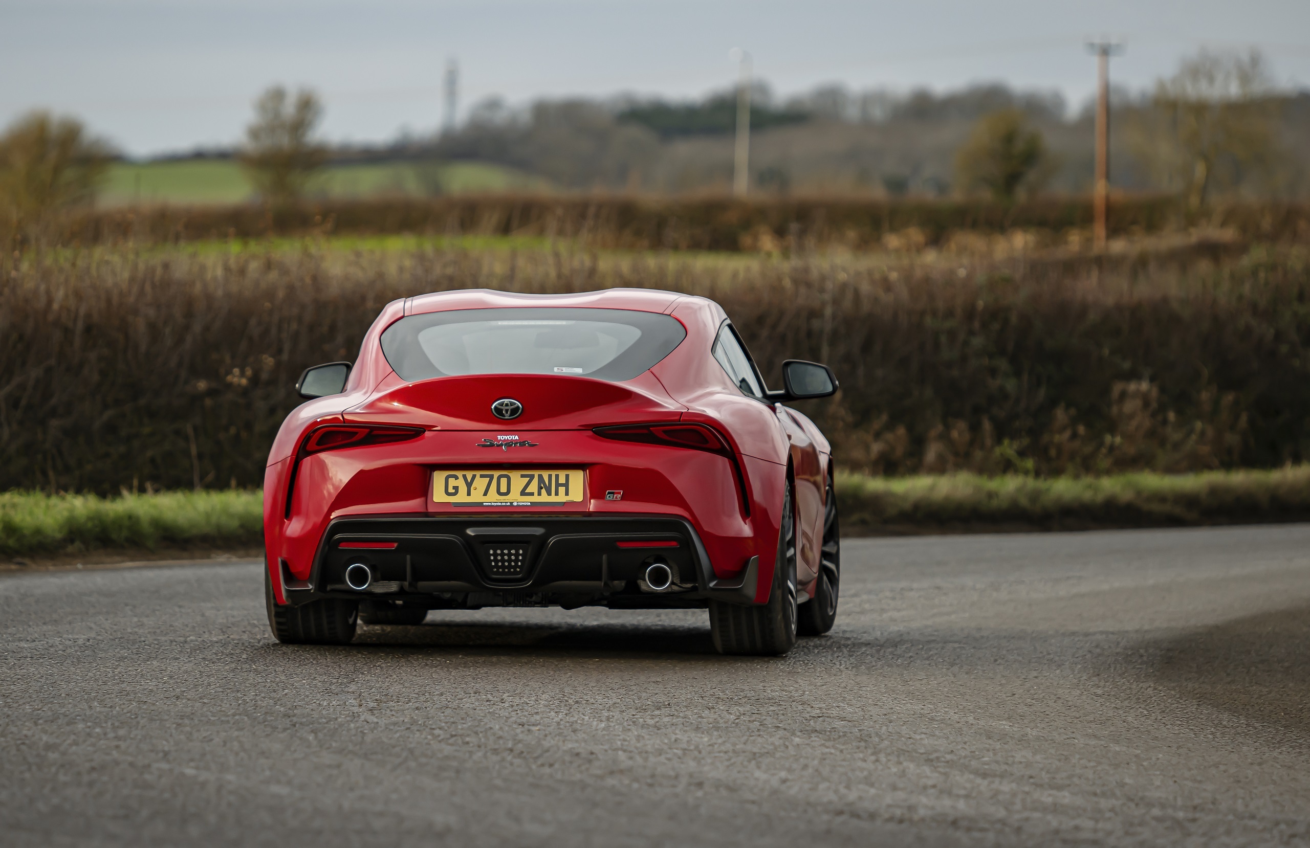 Toyota GR Supra, Auto legend, Rear wallpapers, Performance icon, 2560x1660 HD Desktop