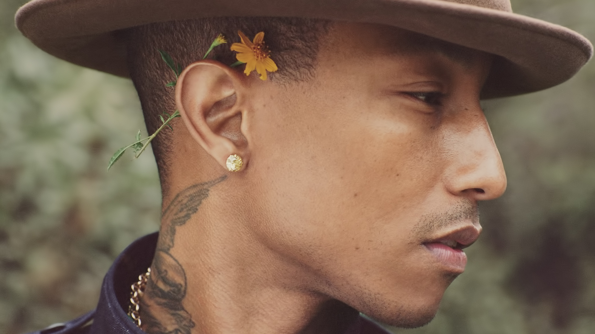 Pharrell Williams, HD wallpaper, Close-up face, 1920x1080 Full HD Desktop