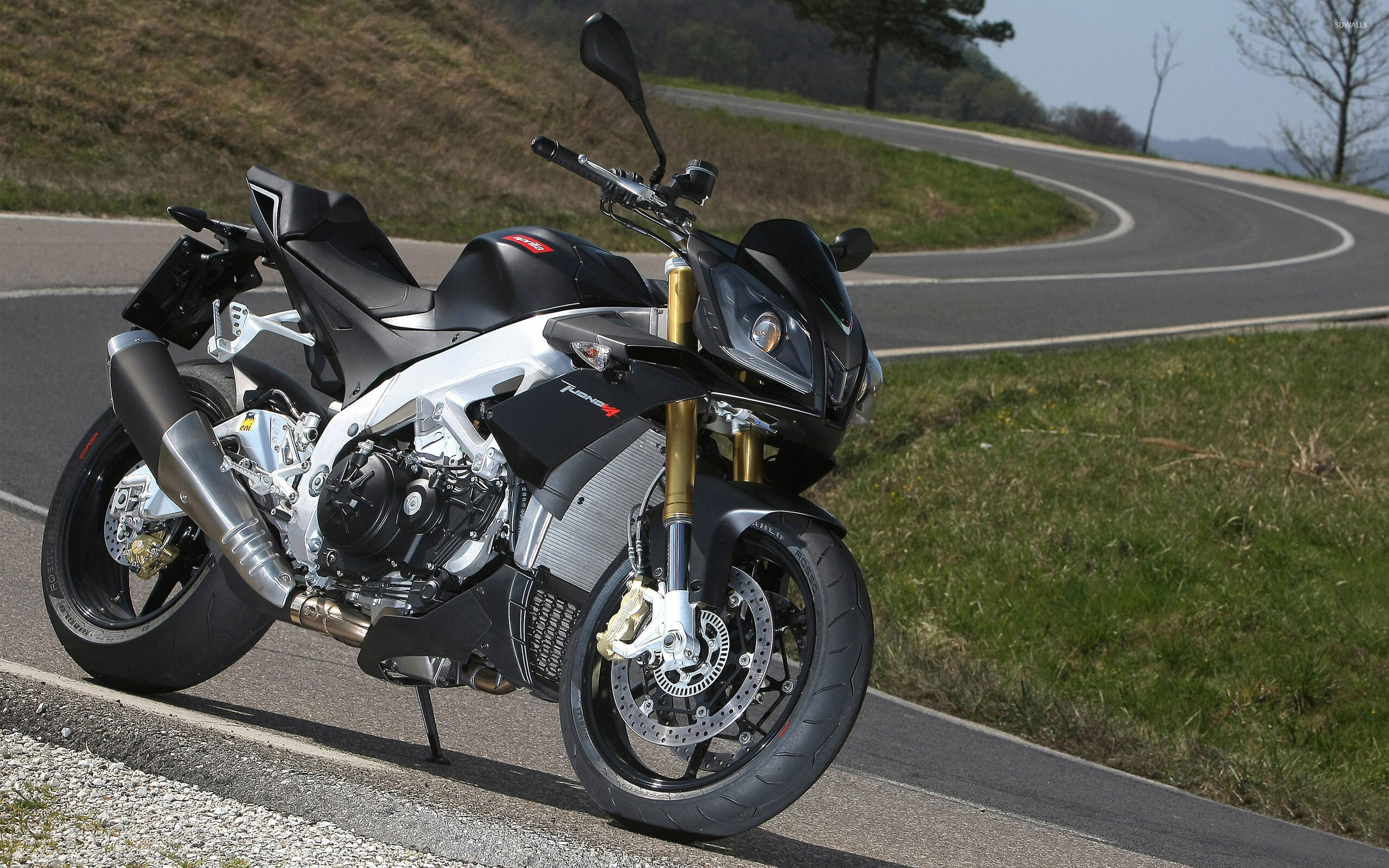 Aprilia Tuono V4, Naked sport perfection, Thrilling performance, Unleash the beast, 2560x1600 HD Desktop