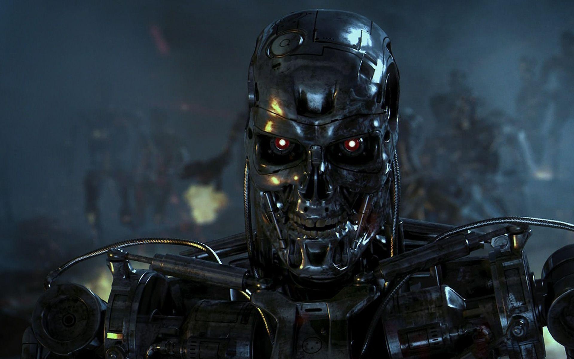 Terminator franchise, Genisys HD wallpaper, Modern action film, Sci-fi adventure, 1920x1200 HD Desktop